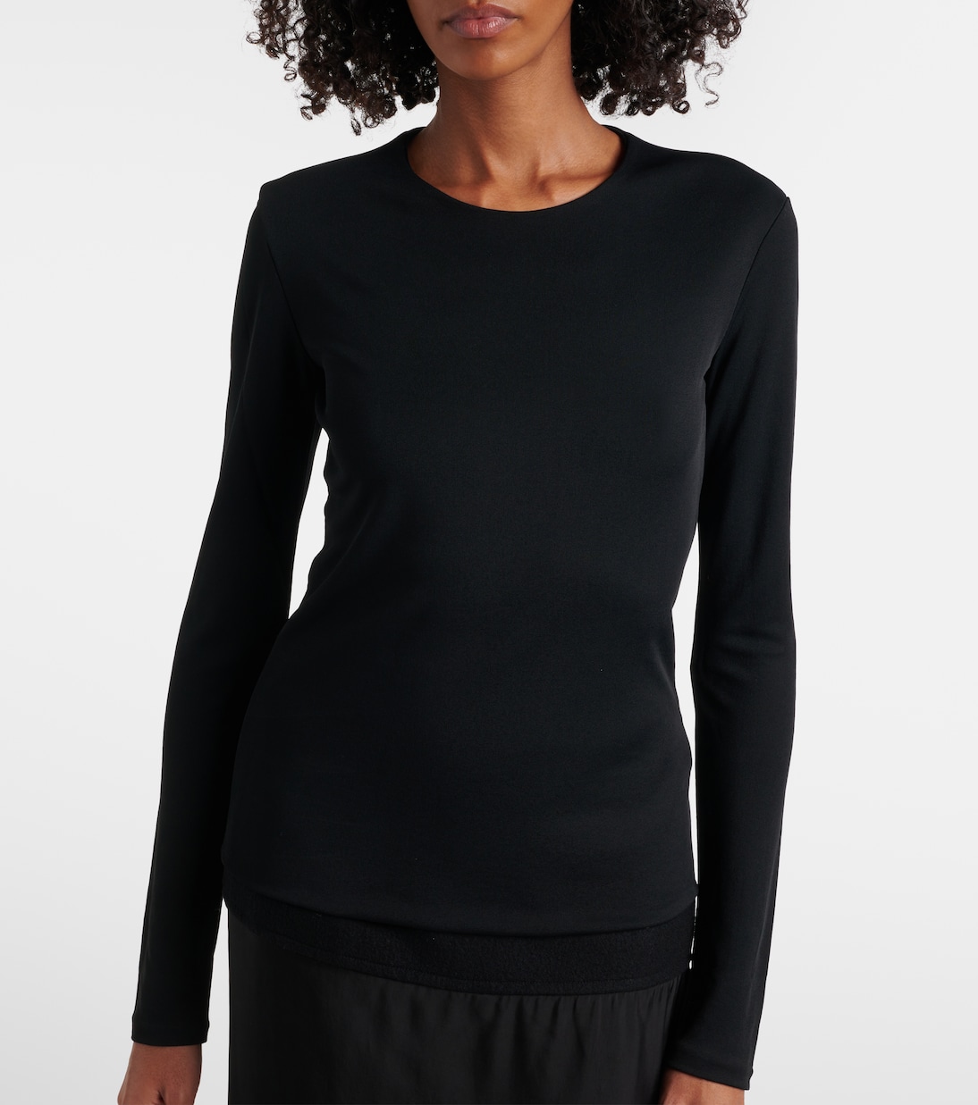 Longsleeve aus Jersey | Jil Sander