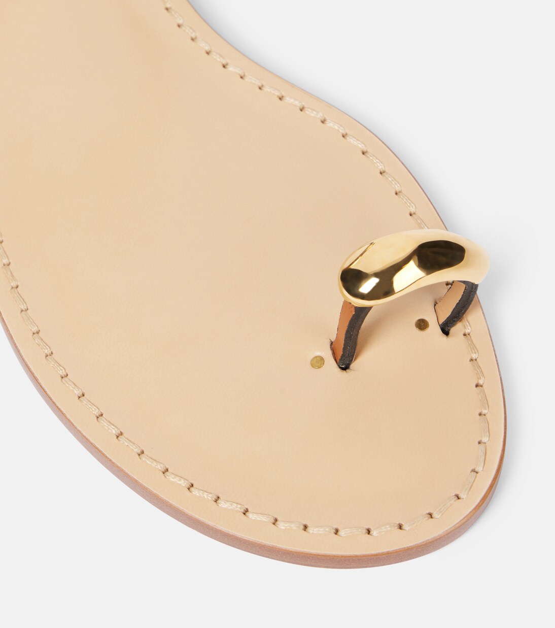 Verzierte Sandalen Samburu aus Leder | Amanu