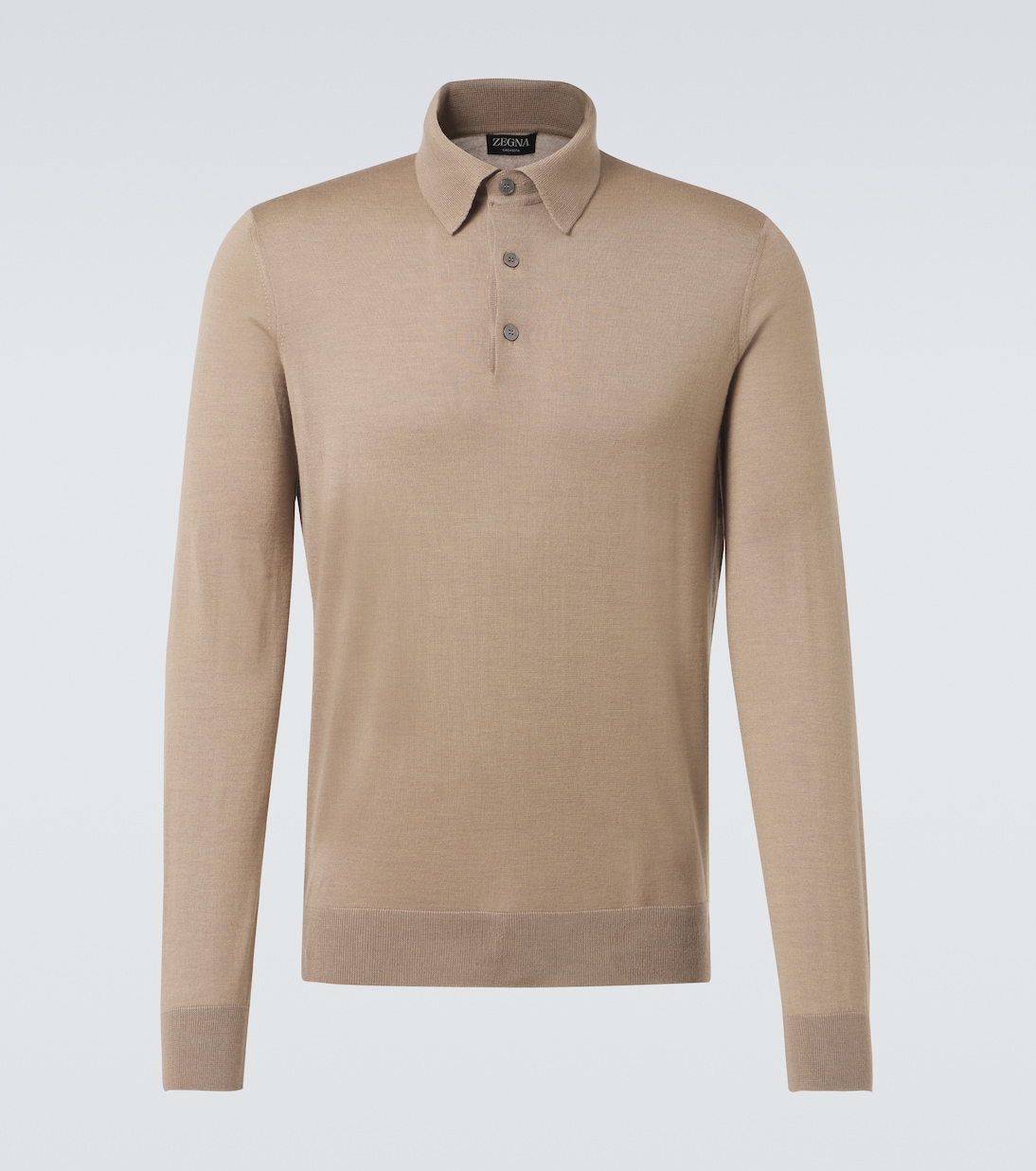 Cashmere and silk polo sweater | Zegna