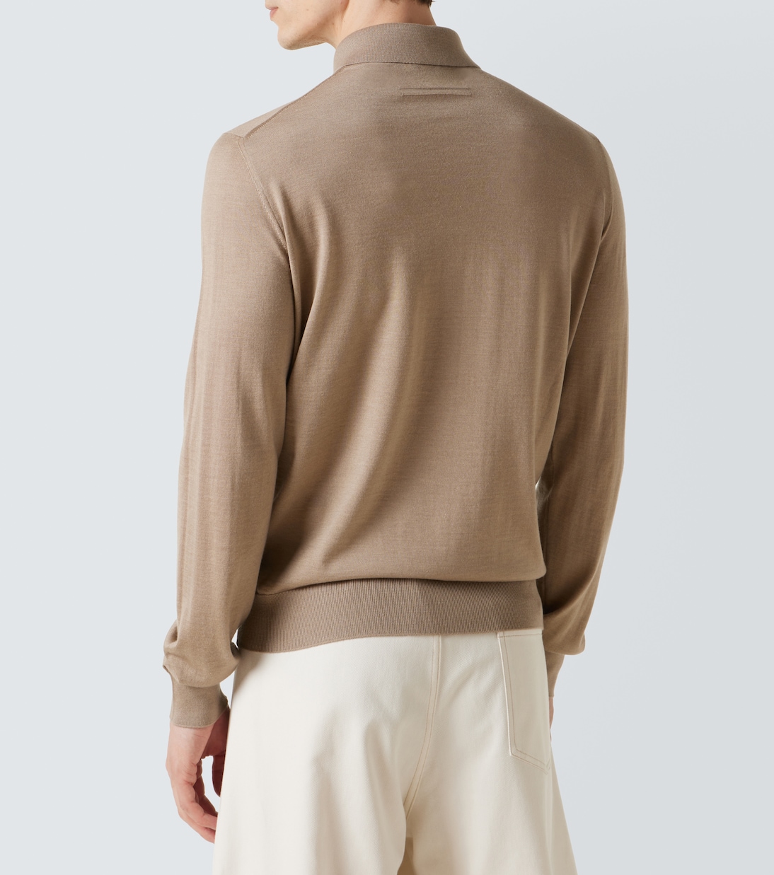 Cashmere and silk polo sweater | Zegna