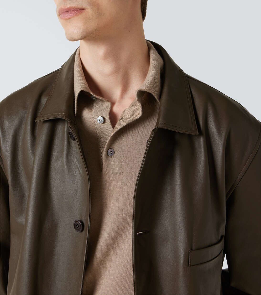 Cashmere and silk polo sweater | Zegna