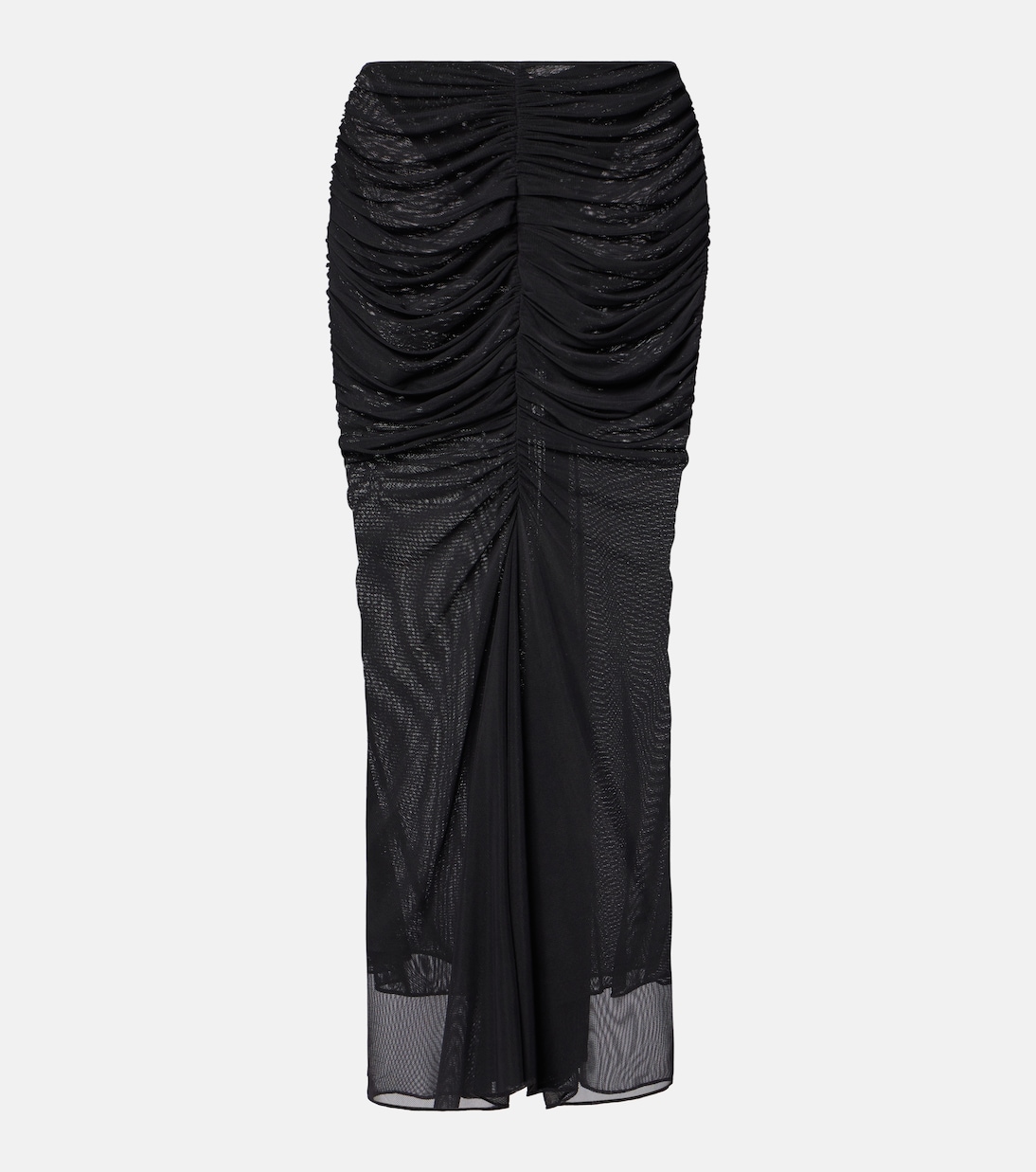 Ruched maxi skirt | Mugler