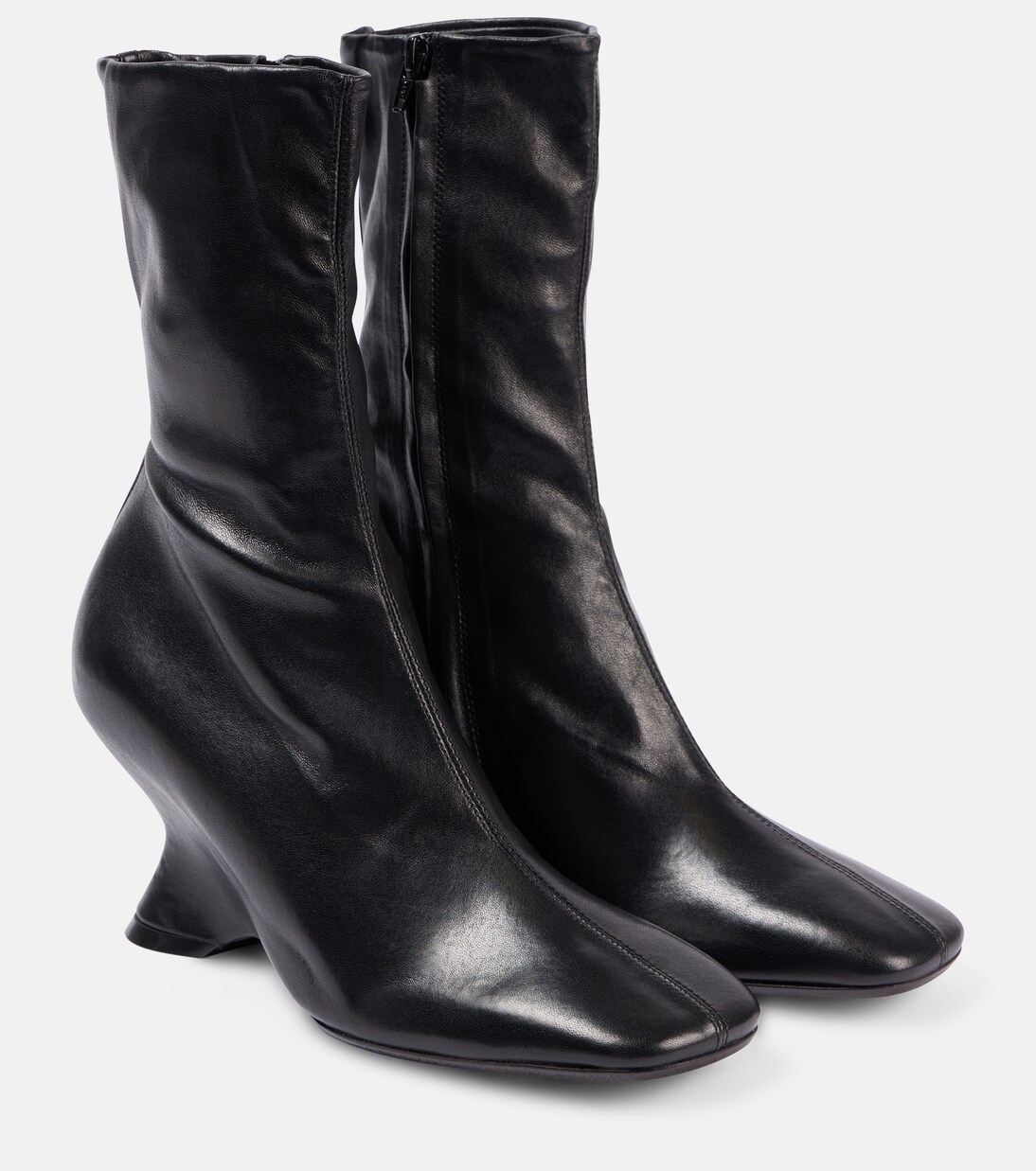Ankle Boots aus Leder | Dries Van Noten