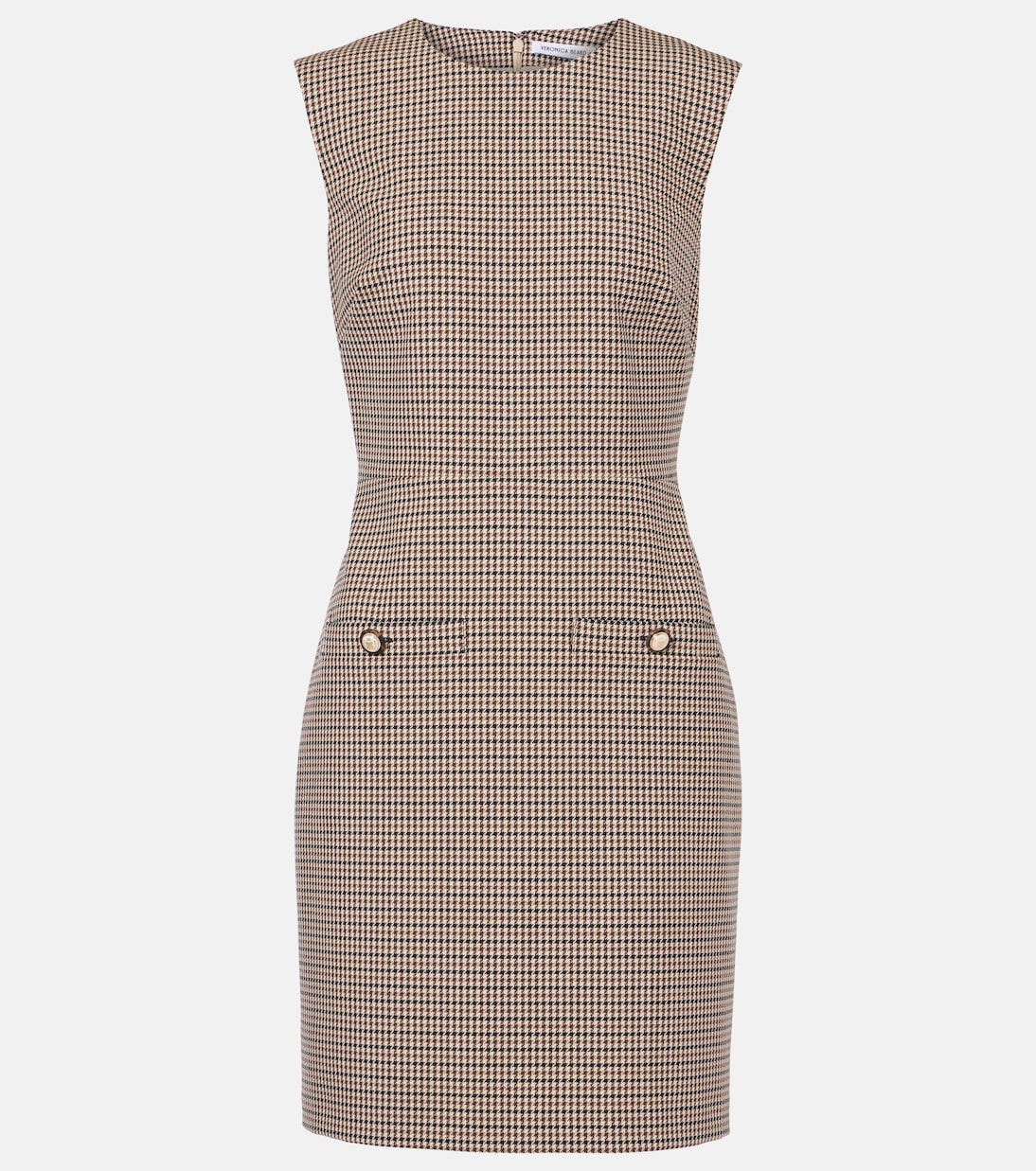Houndstooth minidress | Veronica Beard