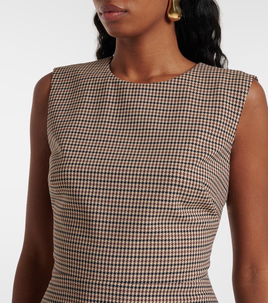 Houndstooth minidress | Veronica Beard