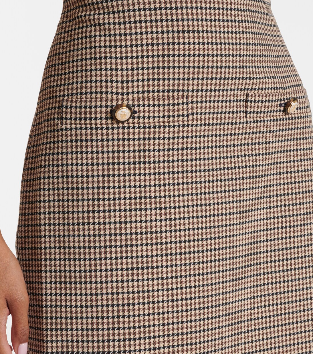 Houndstooth minidress | Veronica Beard