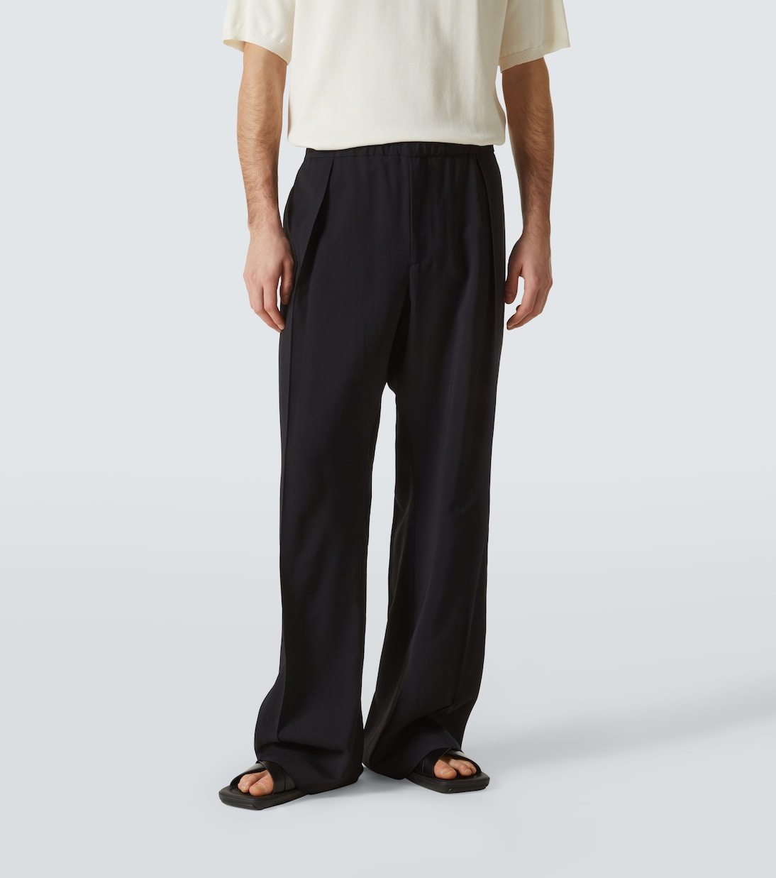 High-rise wide-leg pants | Plan C