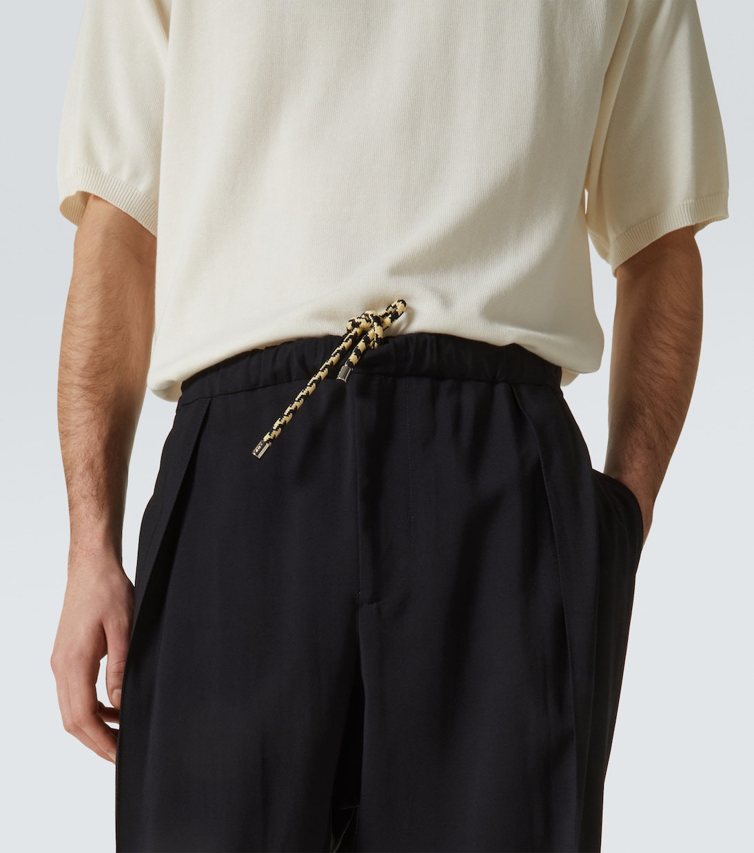 High-rise wide-leg pants | Plan C