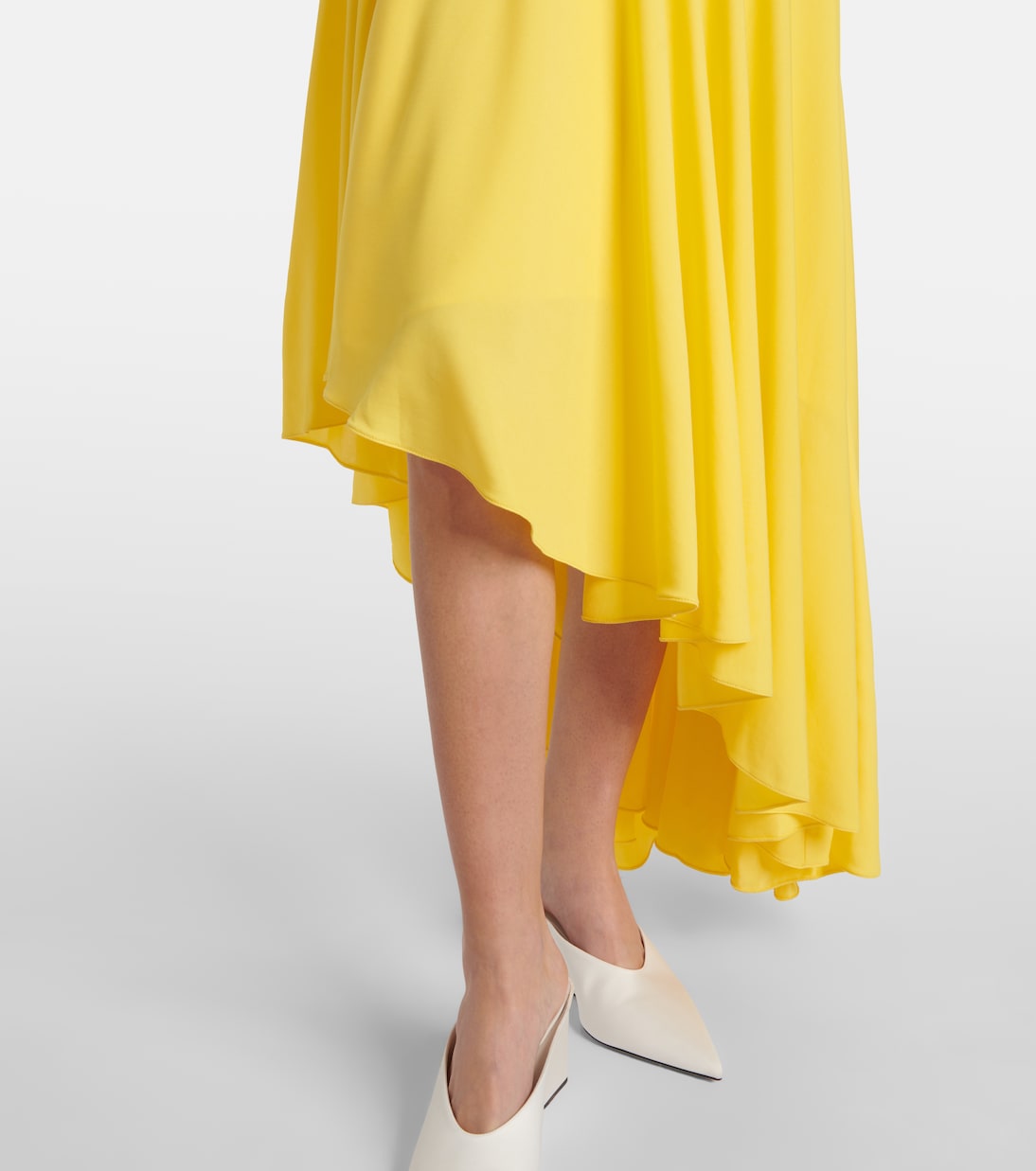 Vestido lencero asimétrico de jersey | Alaïa