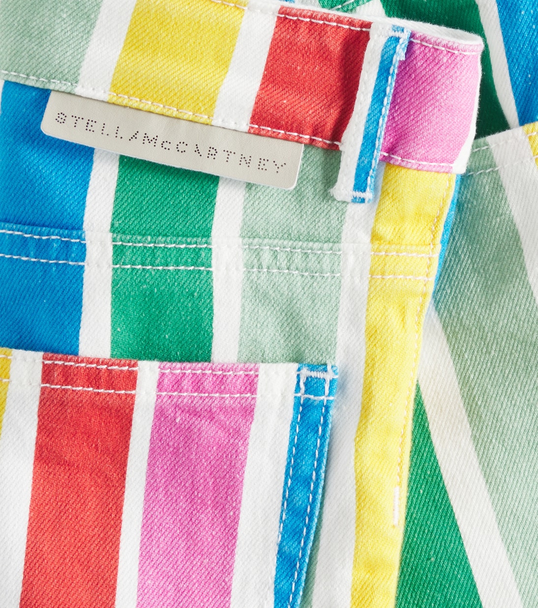 Striped cotton shorts | Stella McCartney Kids