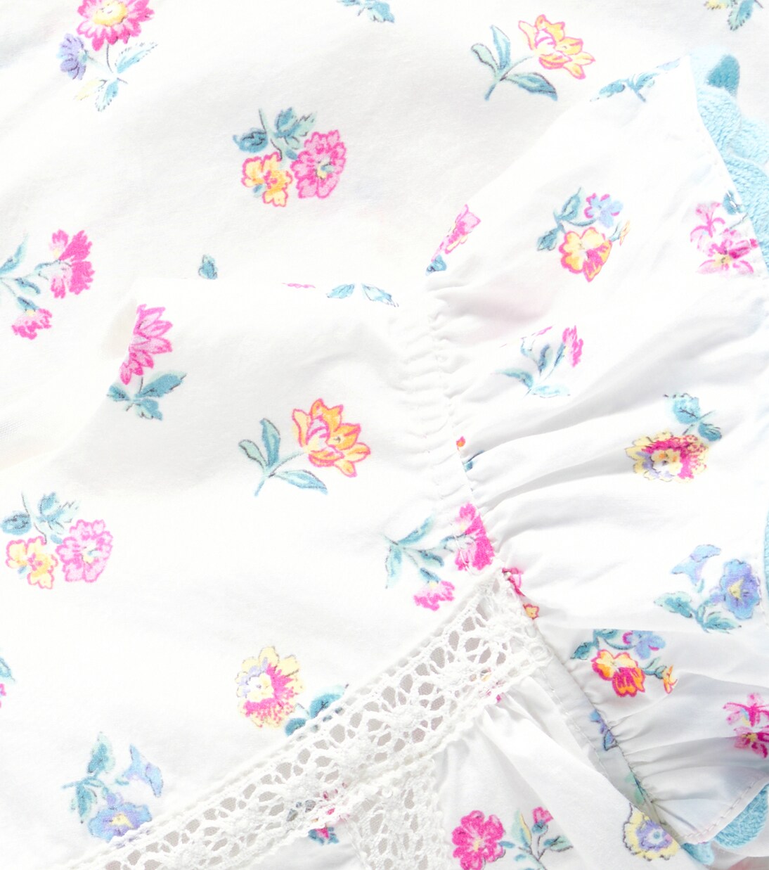 Baby Armande floral cotton poplin top | Louise Misha