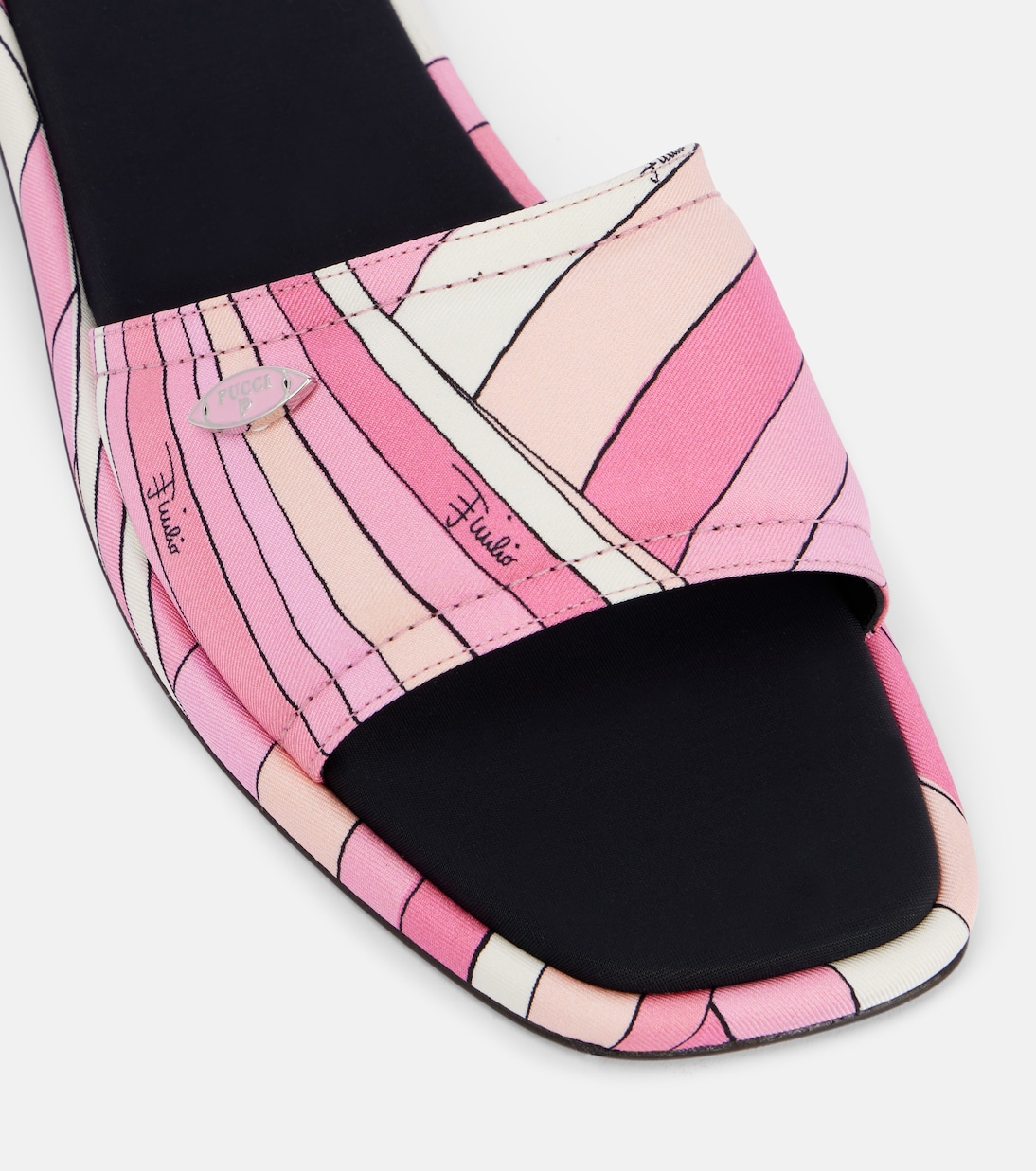 Pantoletten Iride aus Twill | Pucci