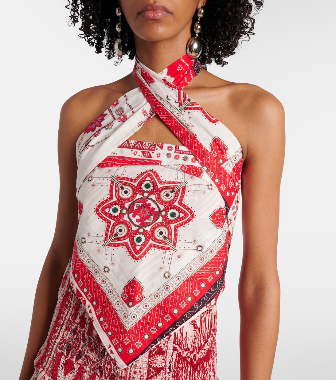 Top Feyza in cotone con stampa | Marant Etoile