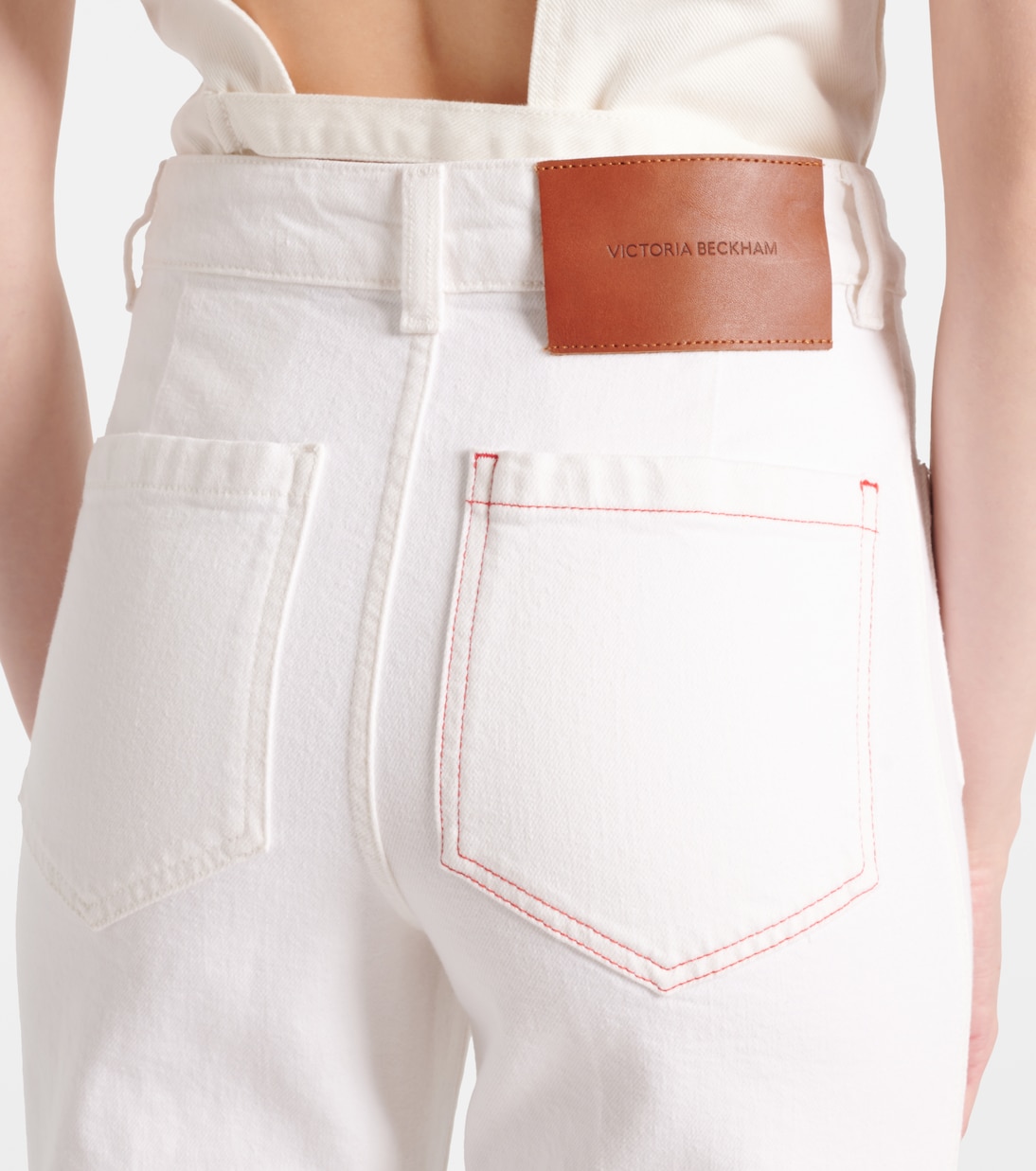 Jeans anchos Alina de tiro alto | Victoria Beckham