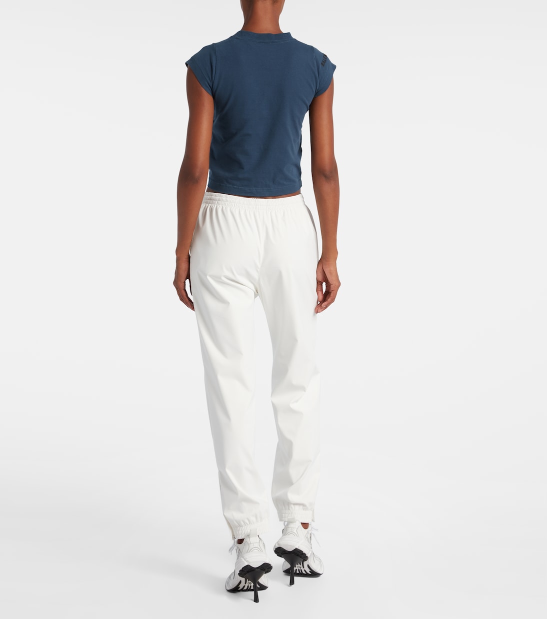 Pantalones de chándal rectos con logo | Balenciaga