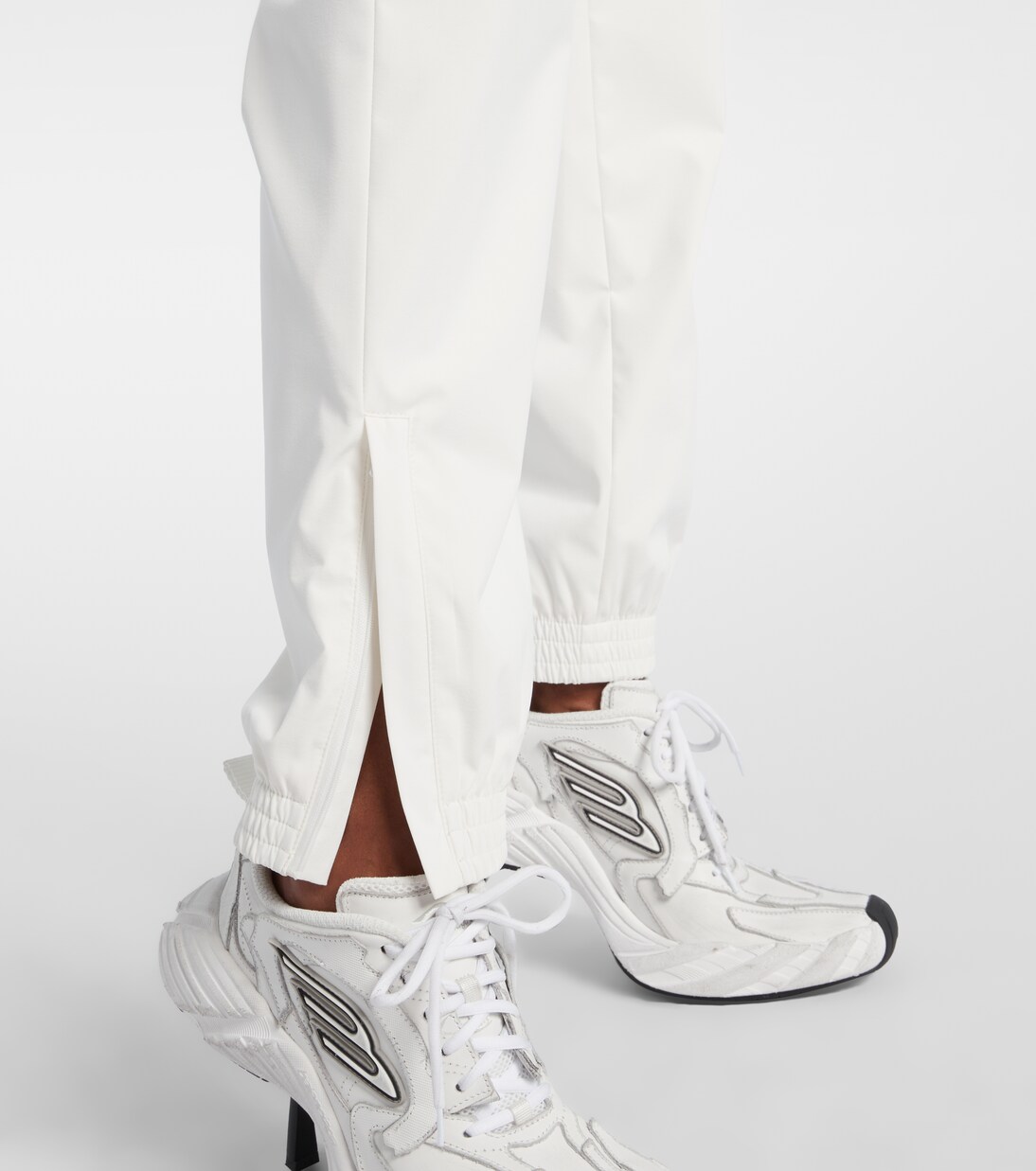 Pantalones de chándal rectos con logo | Balenciaga