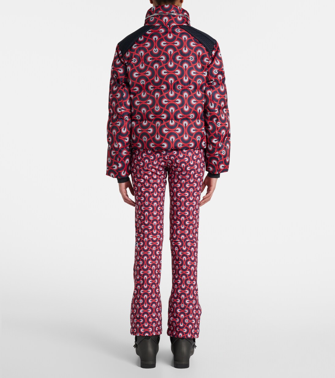 Tatum printed quilted ski jacket | Fusalp