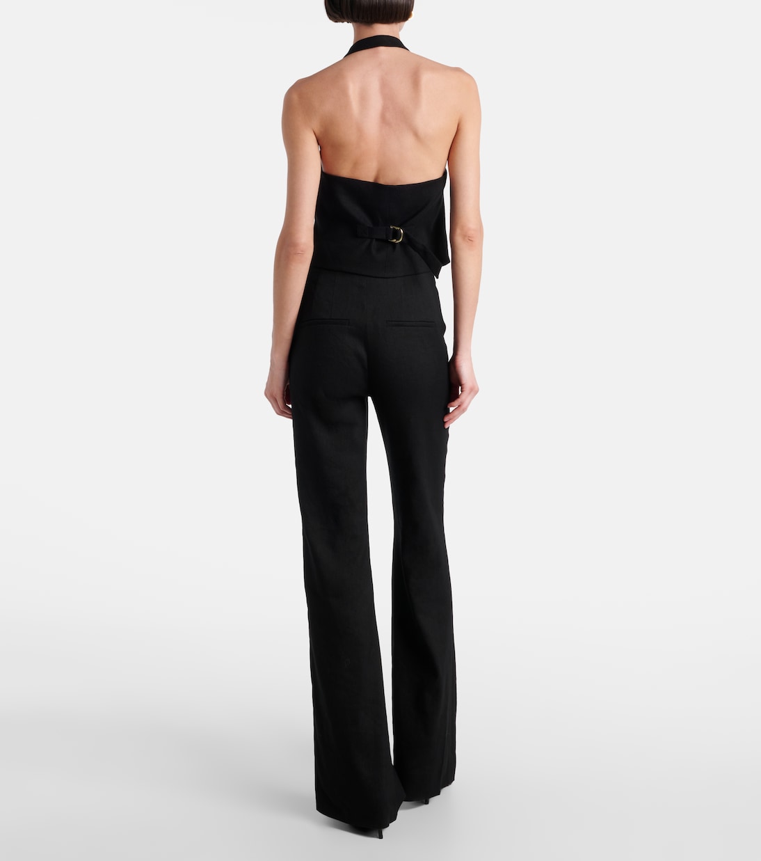 Arabella linen-blend vest | Veronica Beard