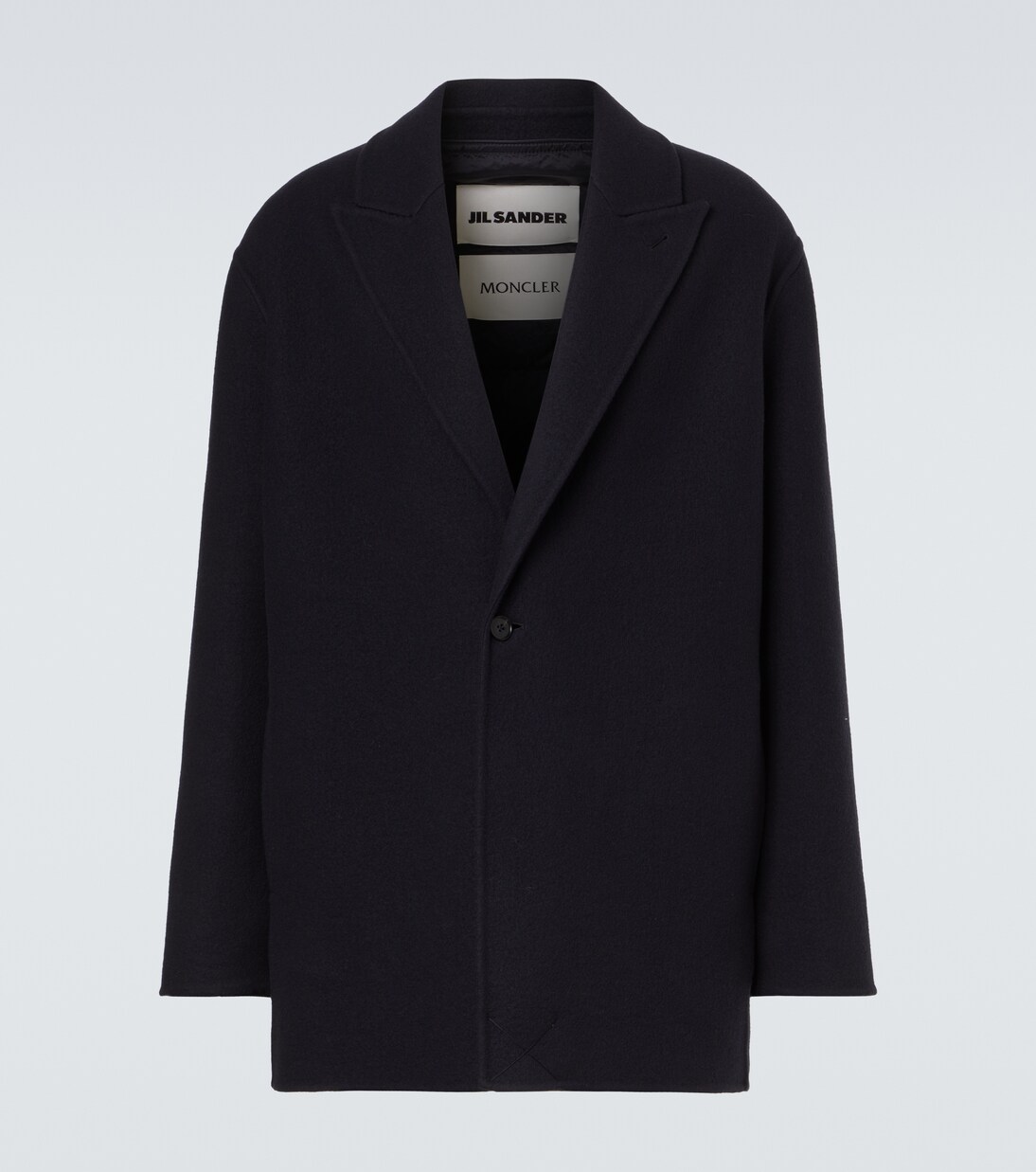+ Jil Sander virgin wool coat | Moncler Genius