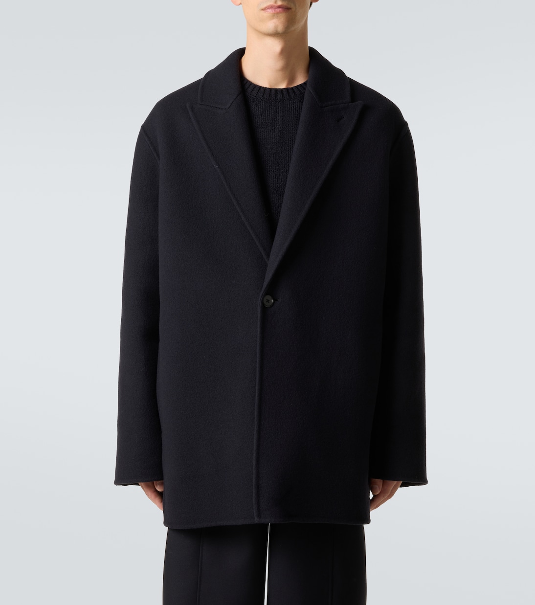 + Jil Sander virgin wool coat | Moncler Genius