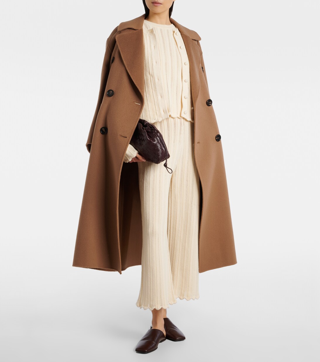 Pantalon évasé Petey en coton | Altuzarra