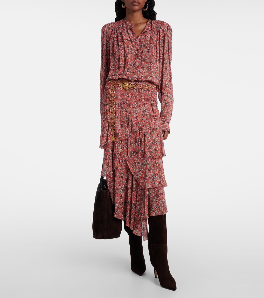 Alizze 85 suede knee-high boots | Jimmy Choo