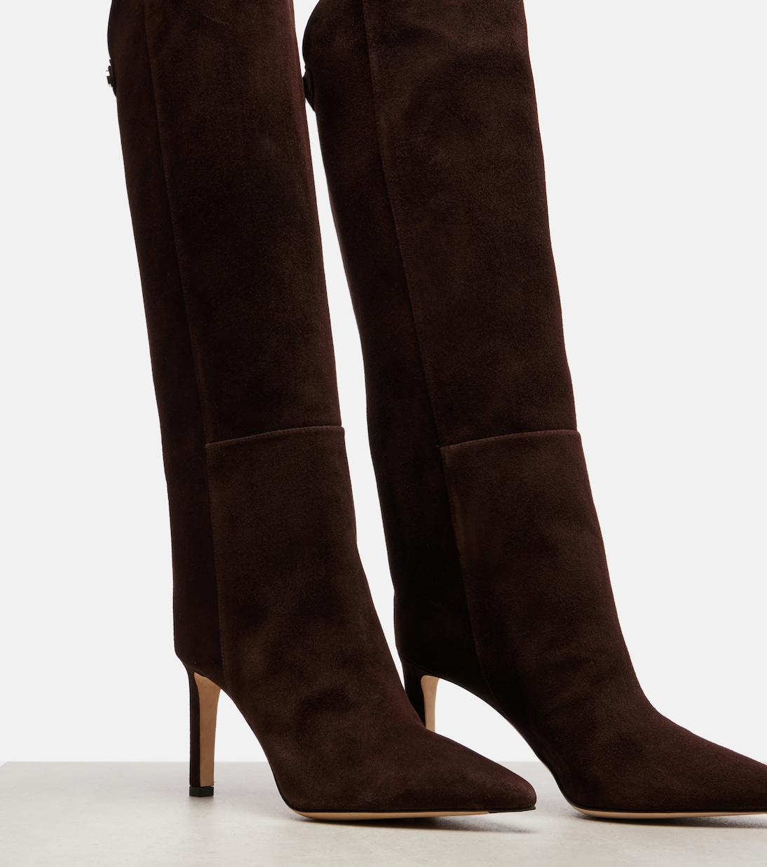 Alizze 85 suede knee-high boots | Jimmy Choo