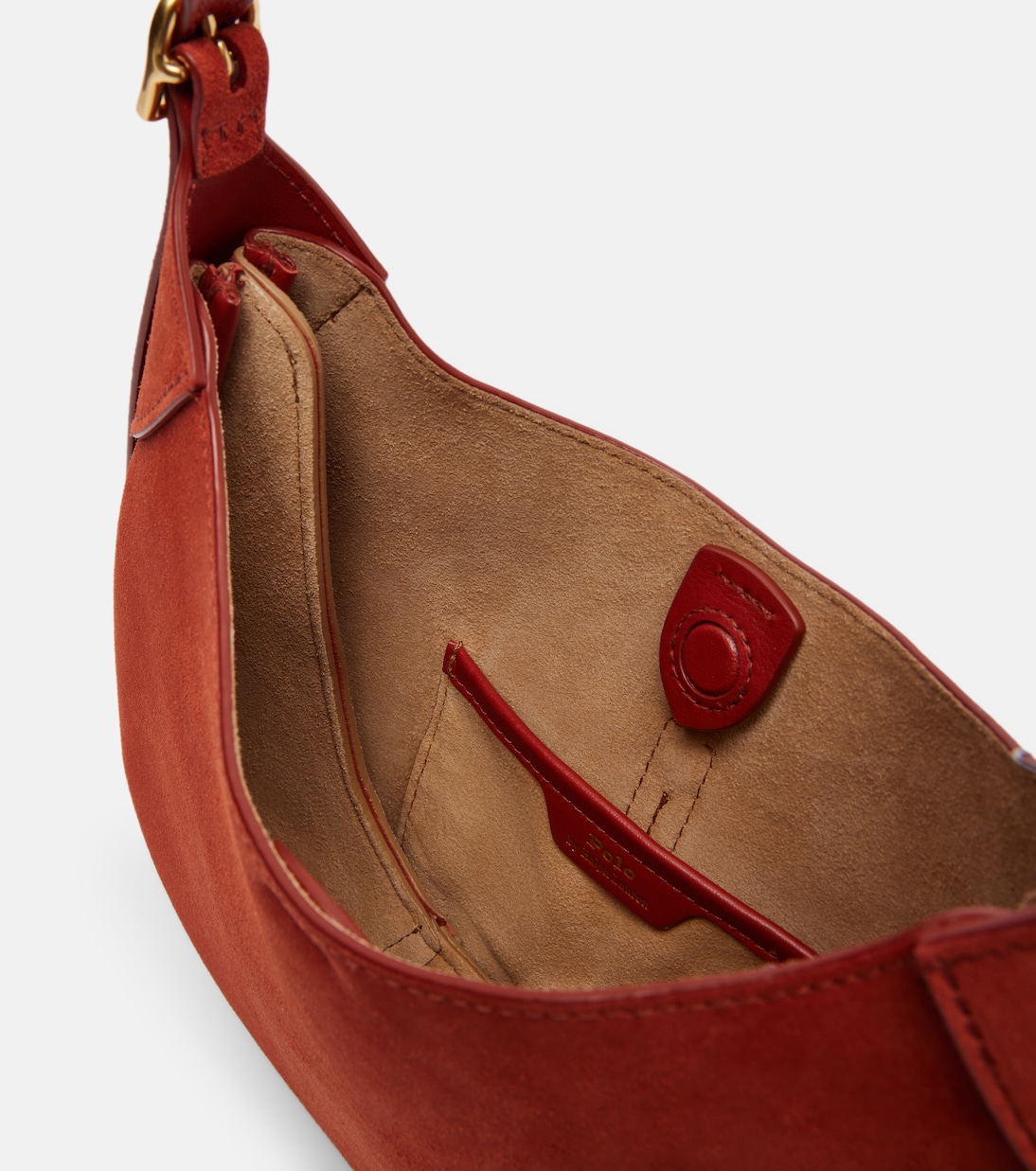 Sac Polo Id Medium en daim | Polo Ralph Lauren