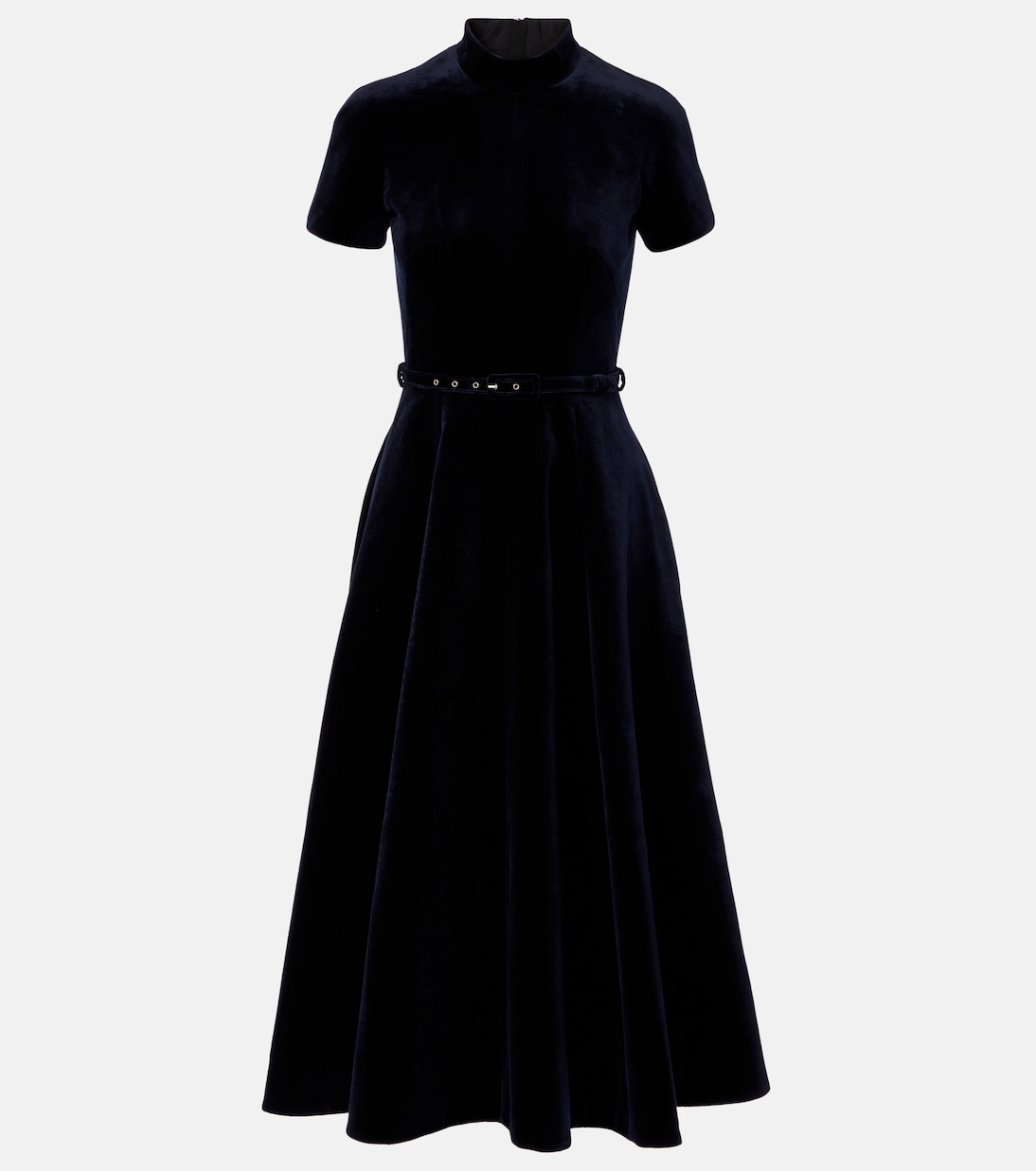 Camilla cotton velvet midi dress | Emilia Wickstead