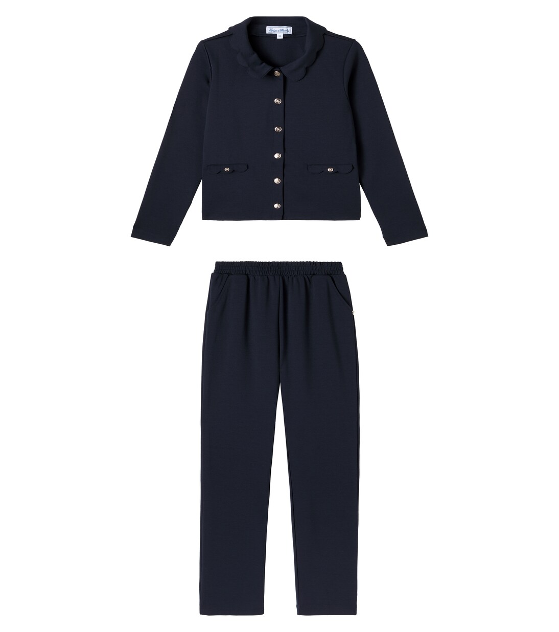 Cardigan e pantaloni regular | Tartine et Chocolat