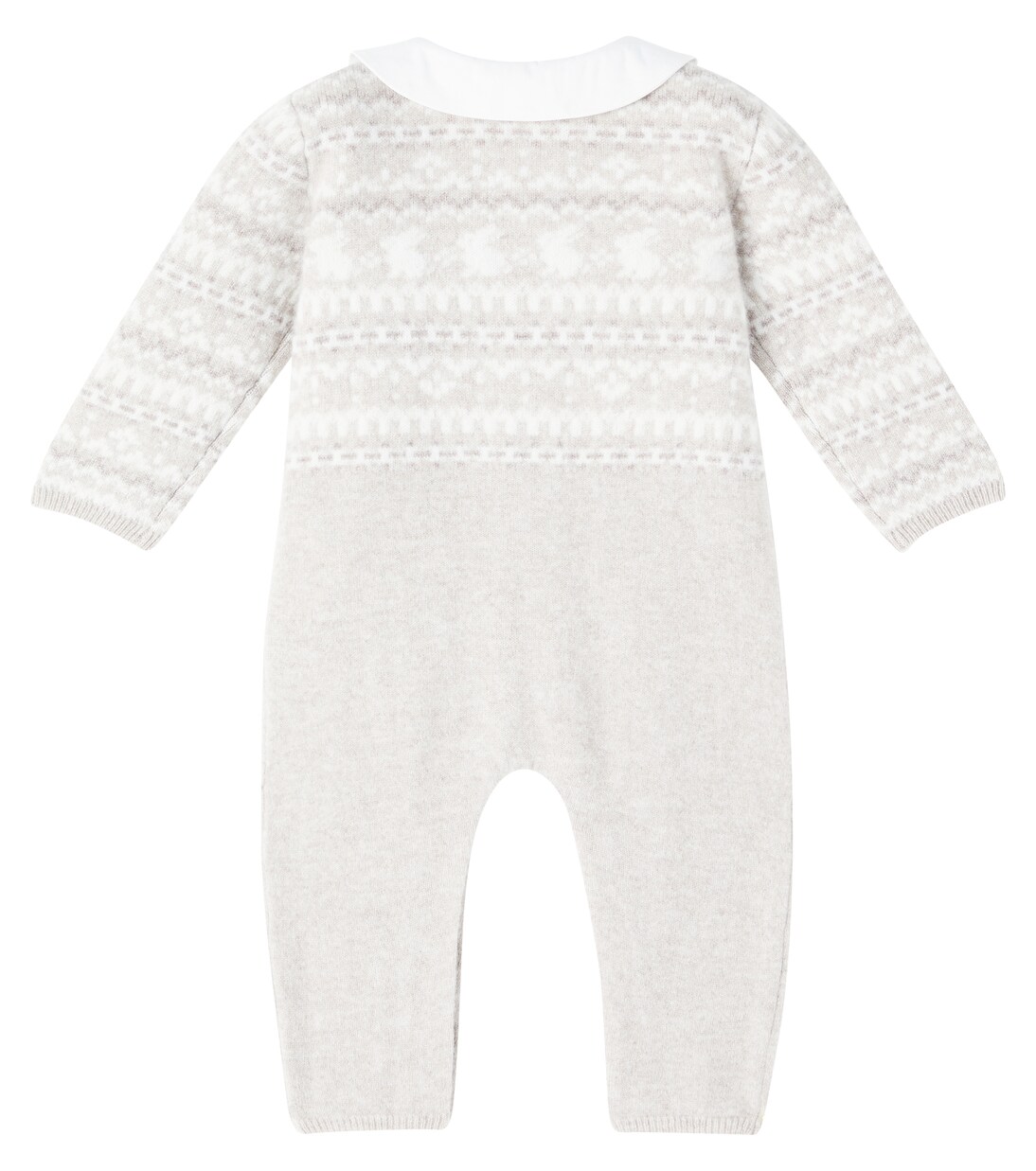 Baby knitted wool and cashmere onesie | Tartine et Chocolat