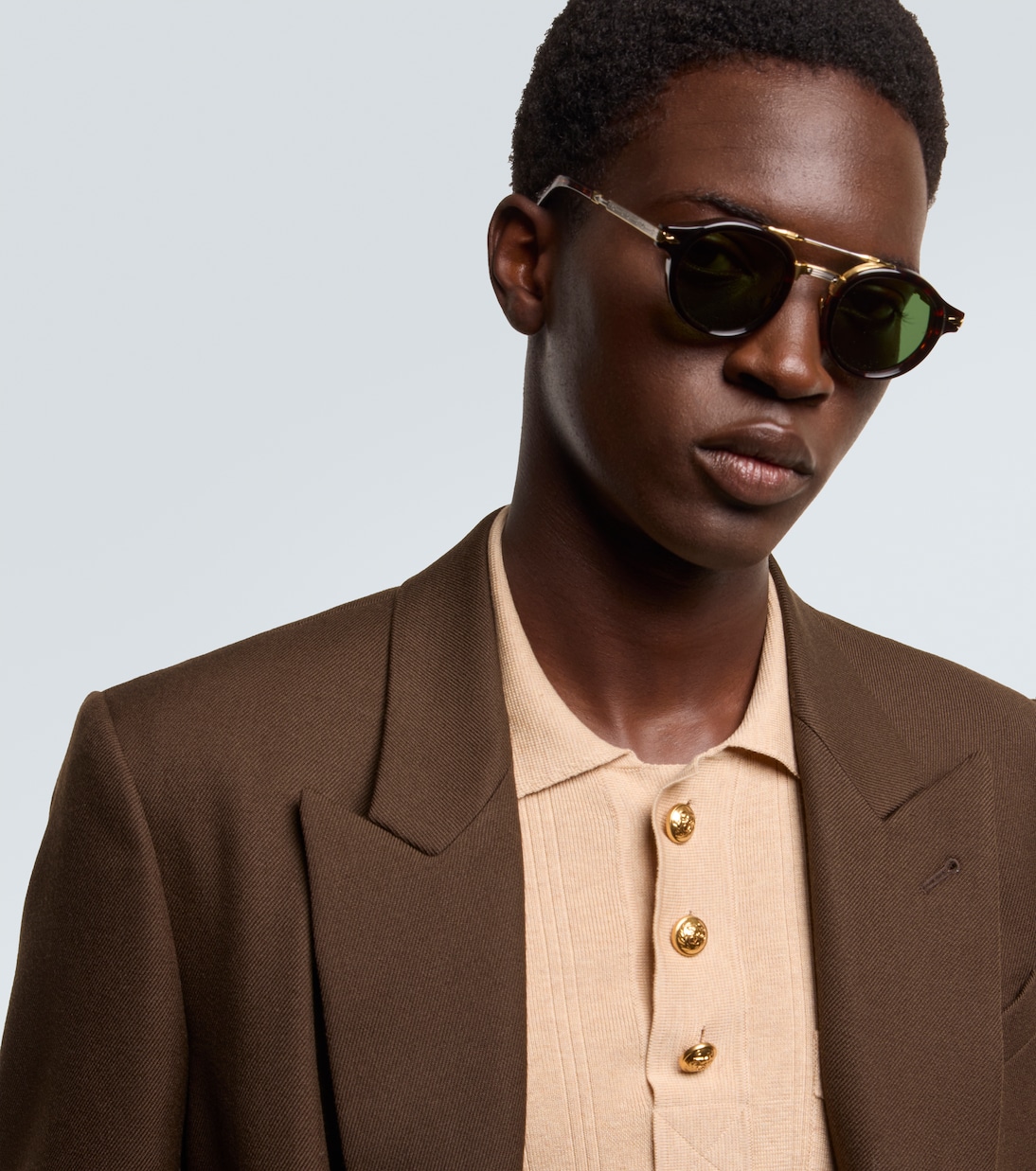 Lunettes de soleil Delage rondes | Jacques Marie Mage