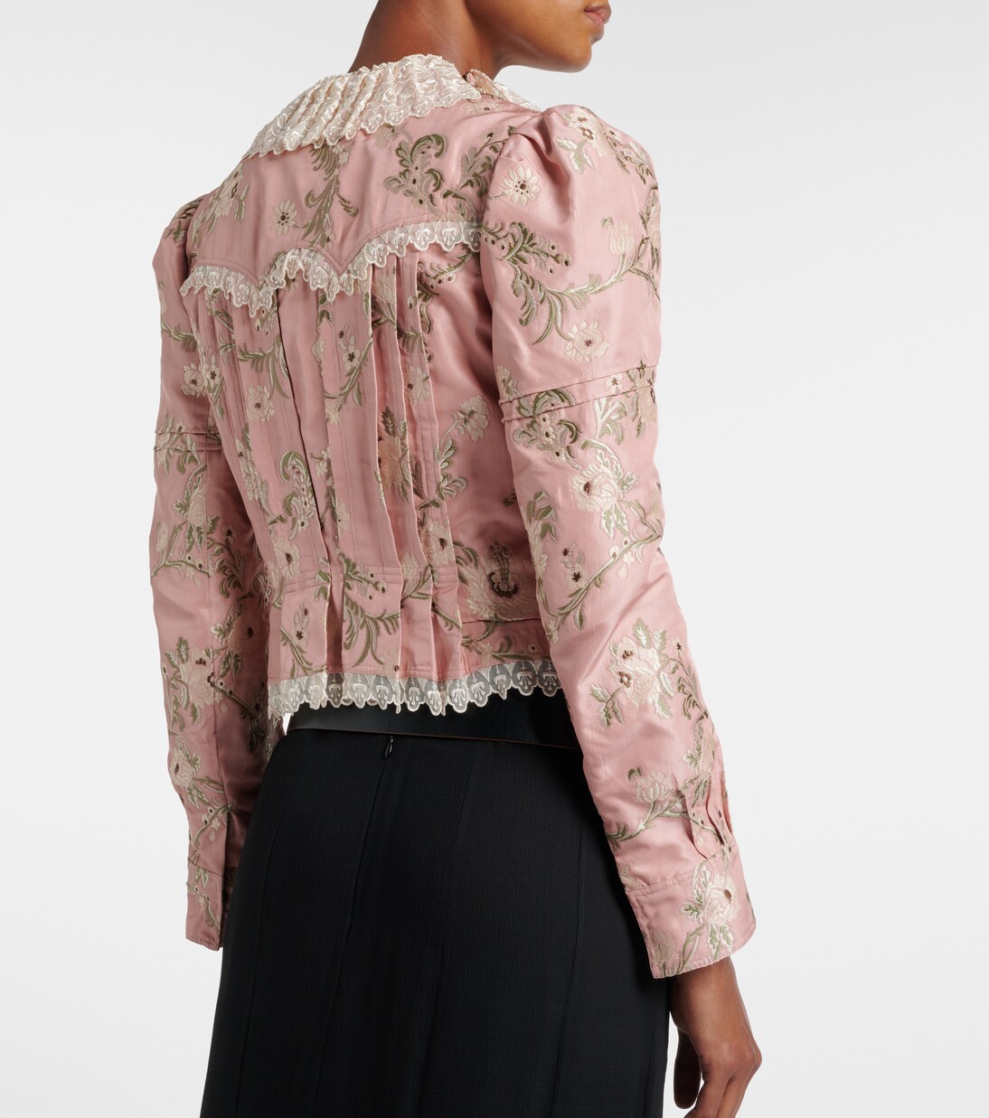 Giacca in jacquard di taffetà di misto seta | Chloé