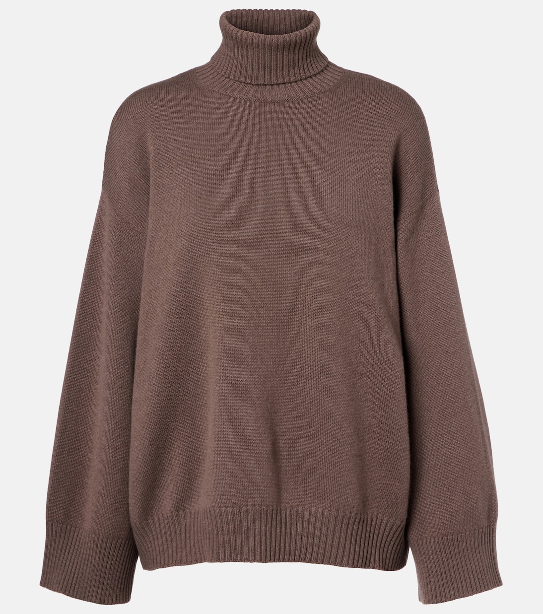 Oversized cashmere turtleneck sweater | Brunello Cucinelli