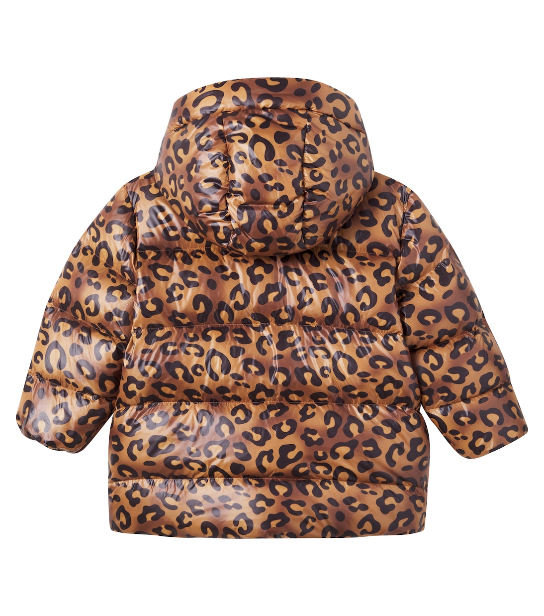 Leopard-print down jacket | Jellymallow