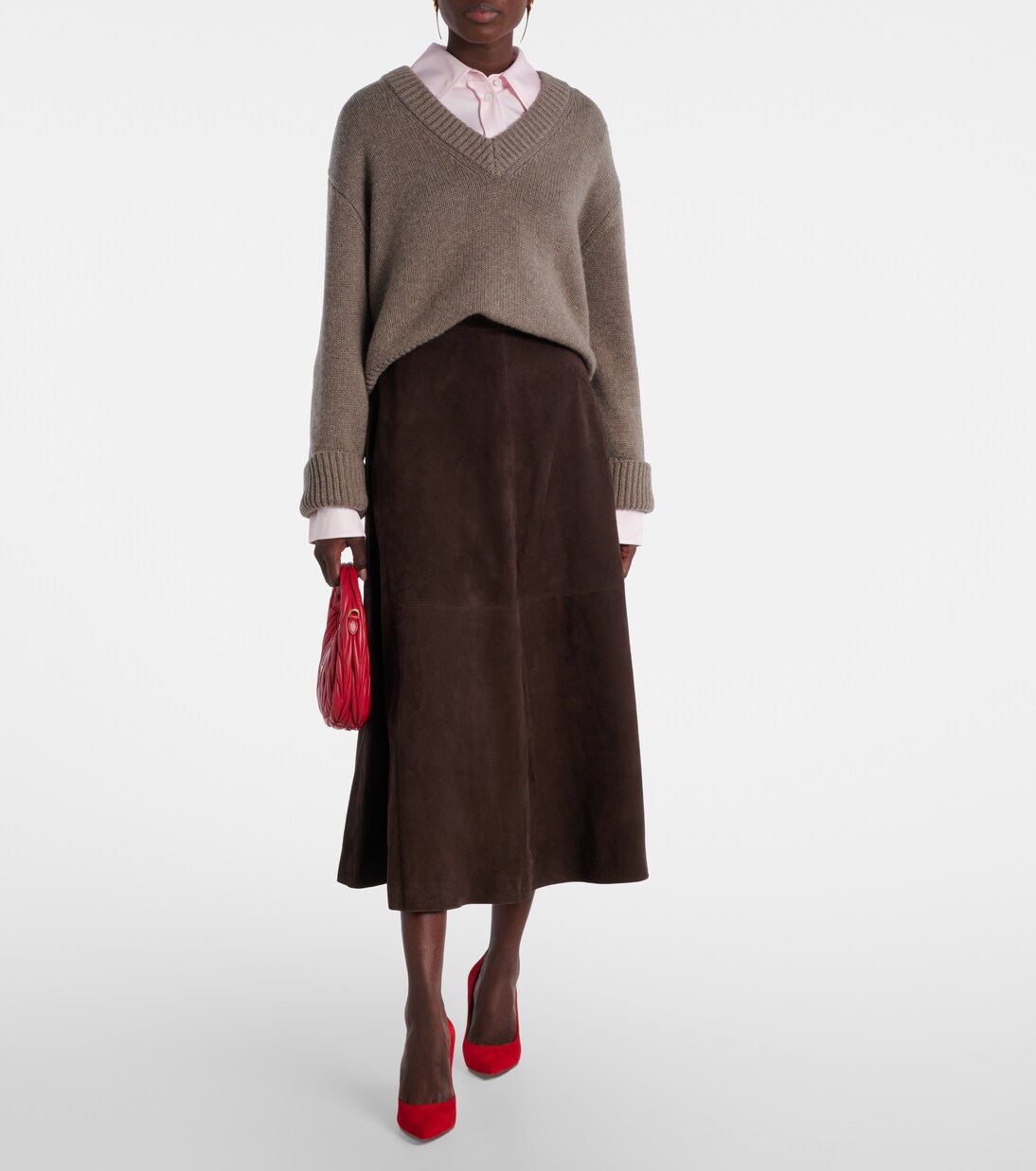 Gianvito 85 suede pumps | Gianvito Rossi