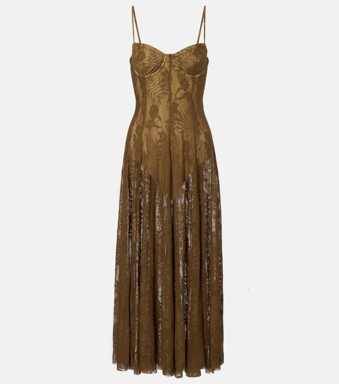 Lace midi dress | Norma Kamali