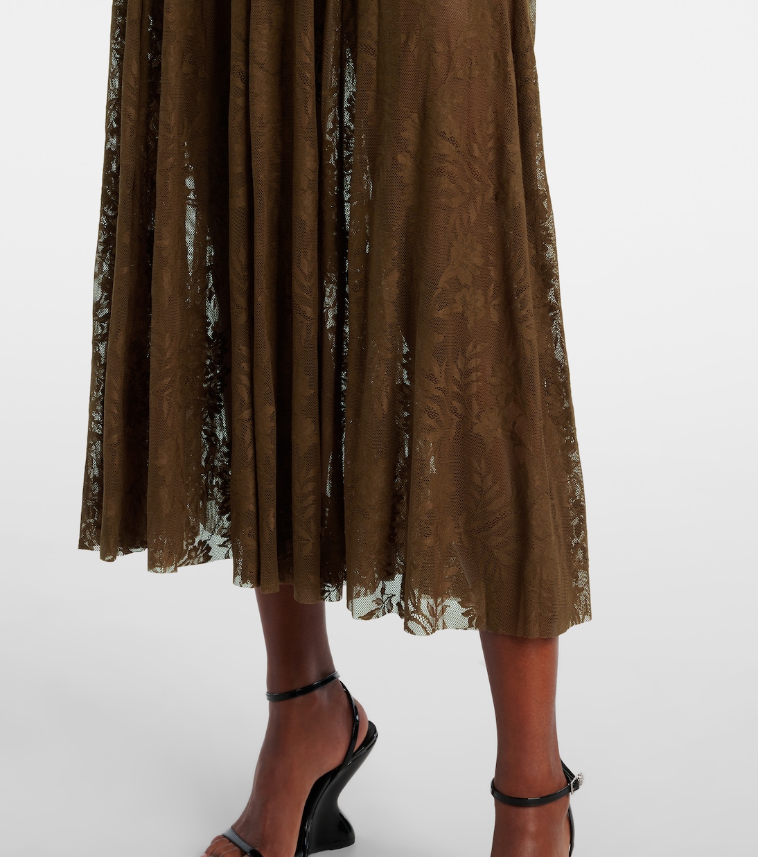 Lace midi dress | Norma Kamali