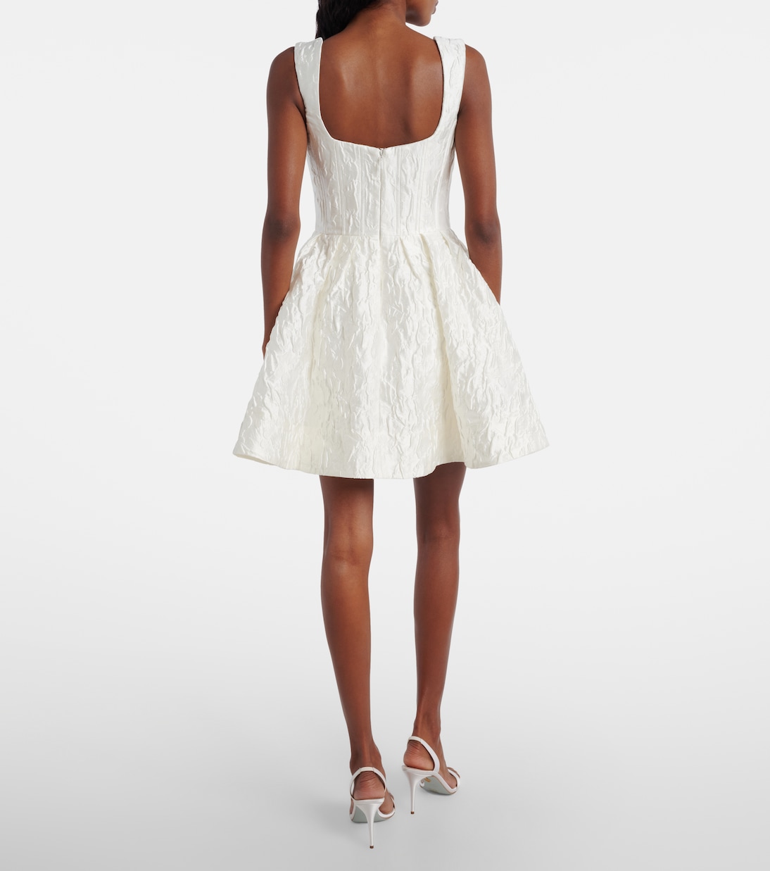 Bridal Vanilla Dreams bustier minidress | Rebecca Vallance