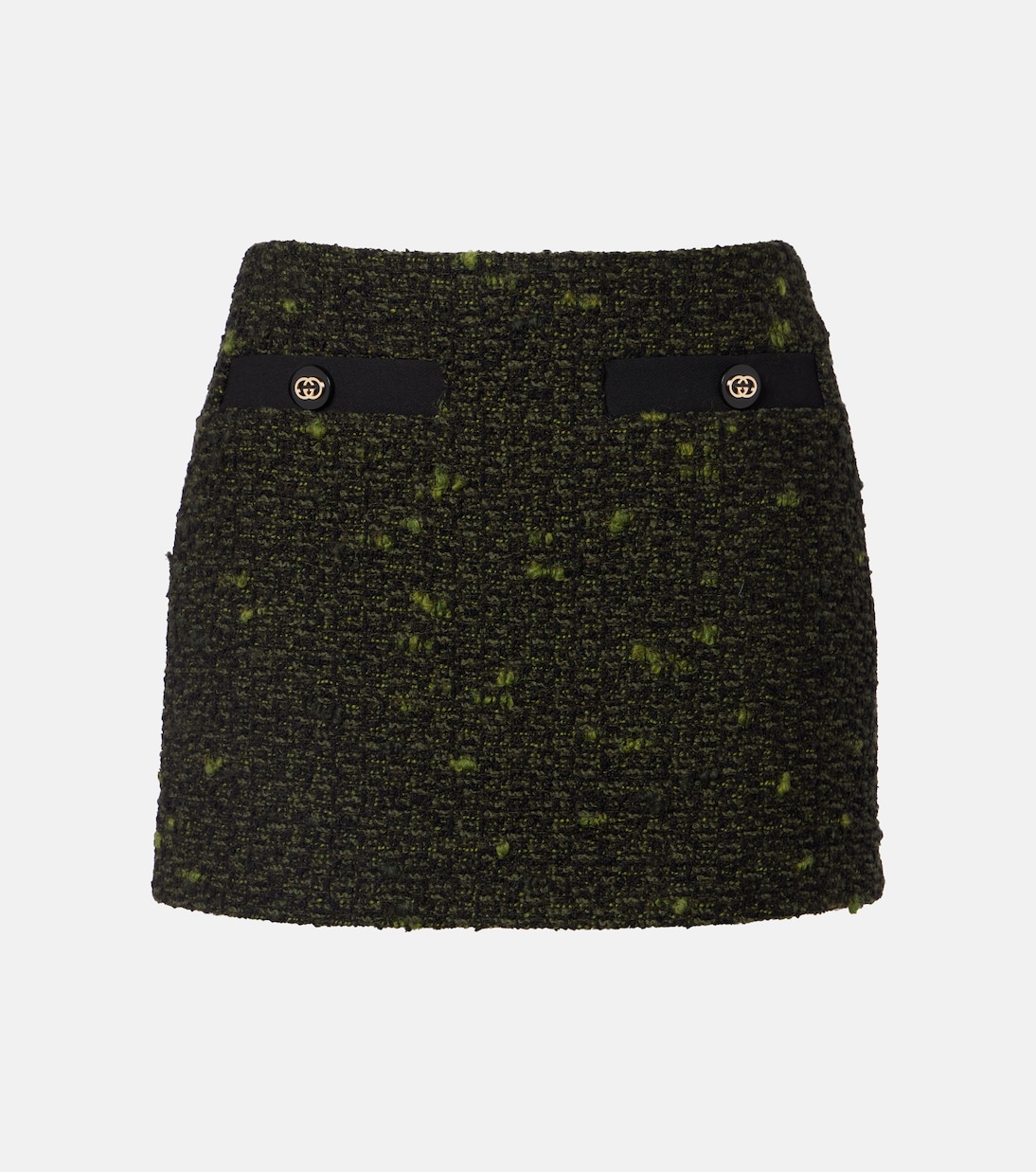 Wool-blend bouclé miniskirt | Gucci
