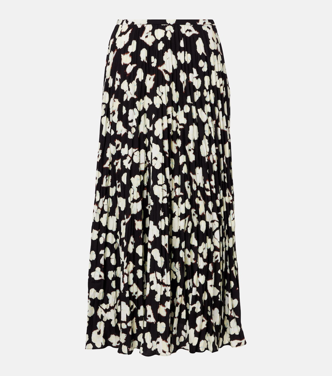 White Label Runa printed twill midi skirt | Proenza Schouler
