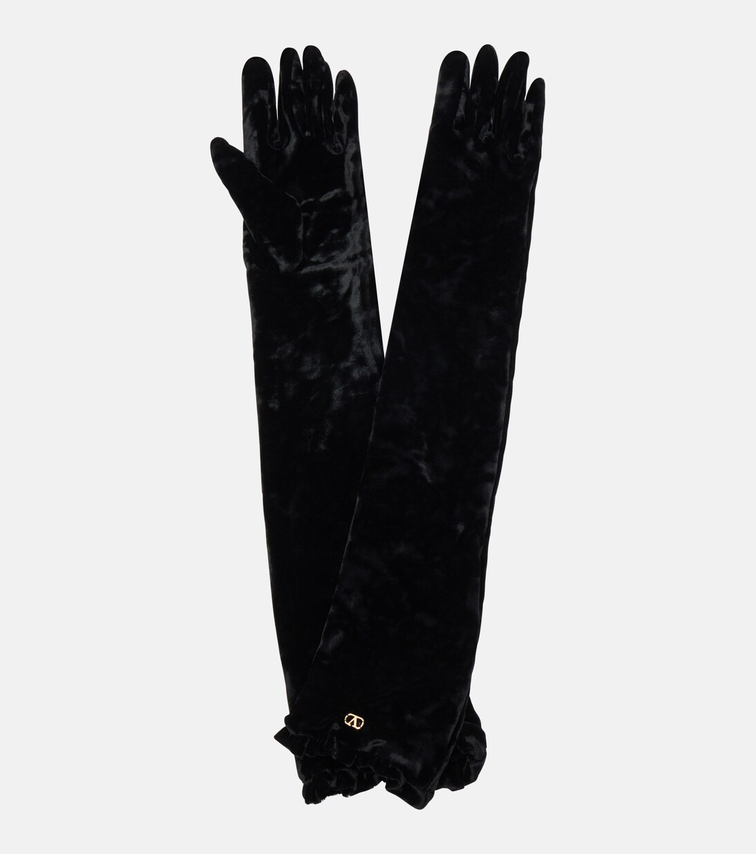 VLogo velvet gloves | Valentino