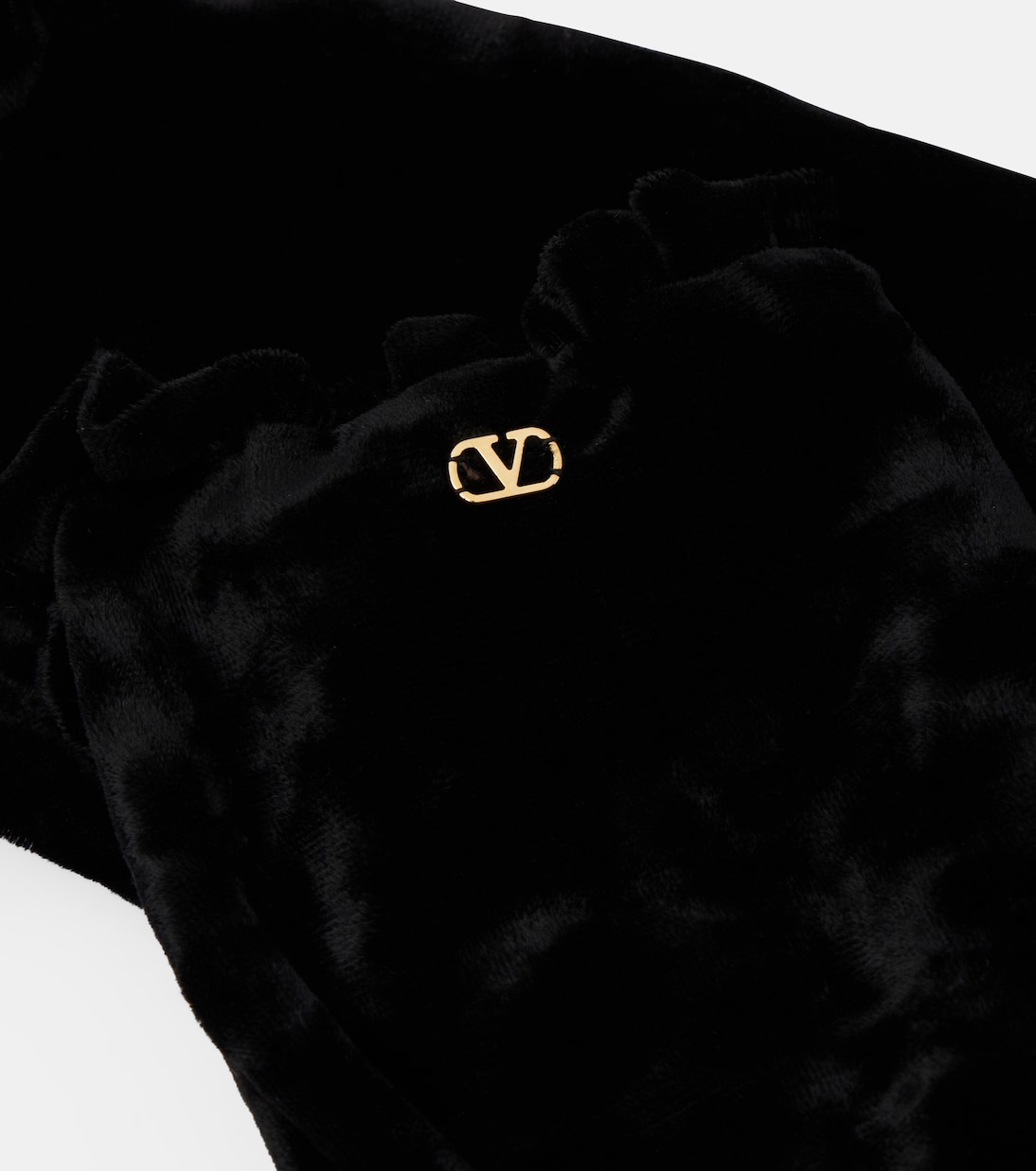 VLogo velvet gloves | Valentino