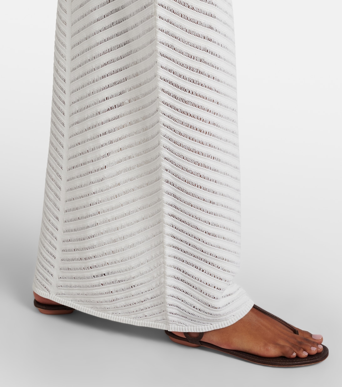 Maxikleid Cassis aus Strick | Rebecca Vallance