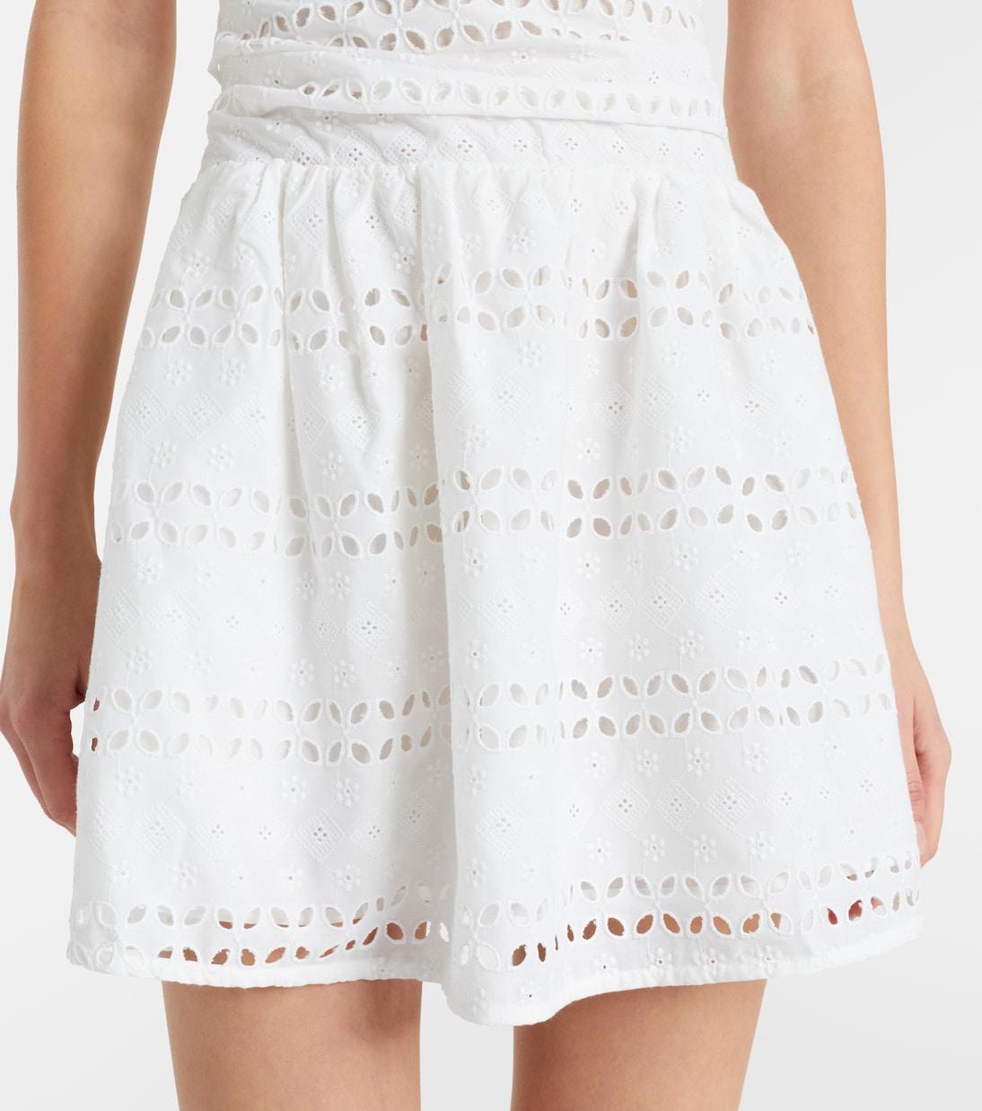 Roja broderie anglaise minidress | Faithfull