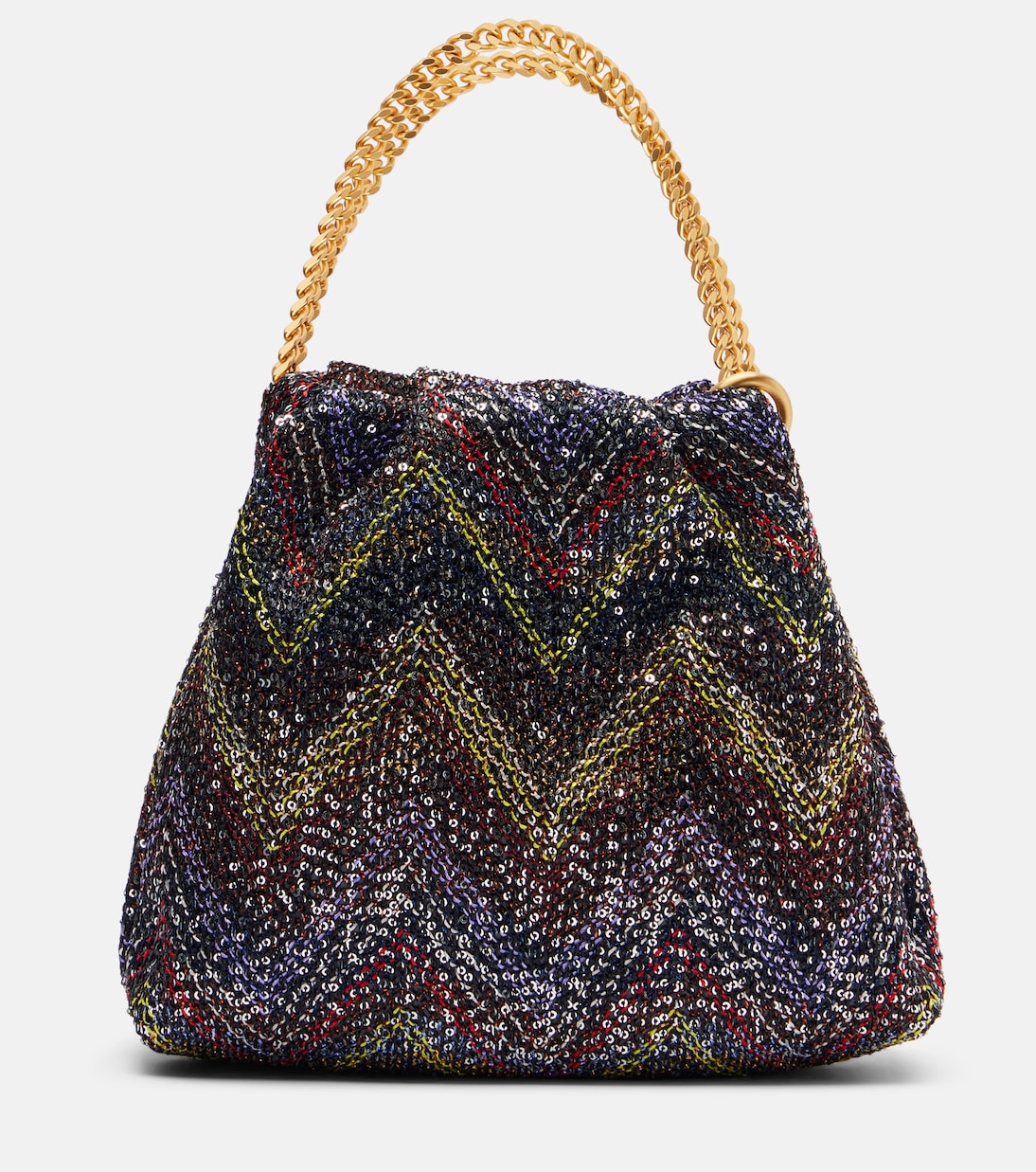 Caperdoni Small embellished pouch | Missoni