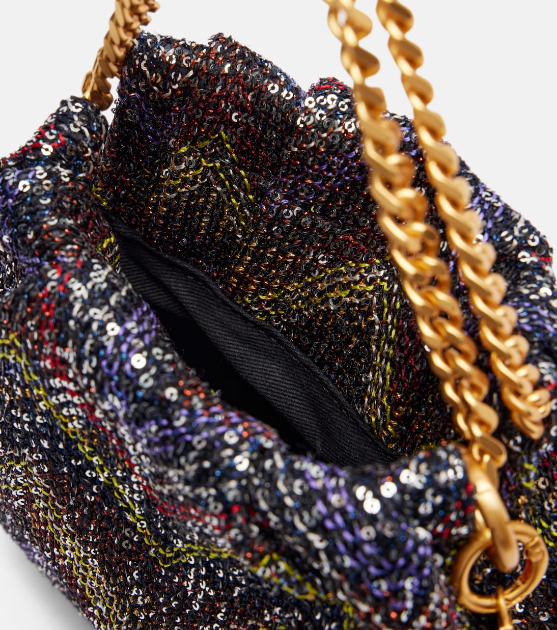 Caperdoni Small embellished pouch | Missoni