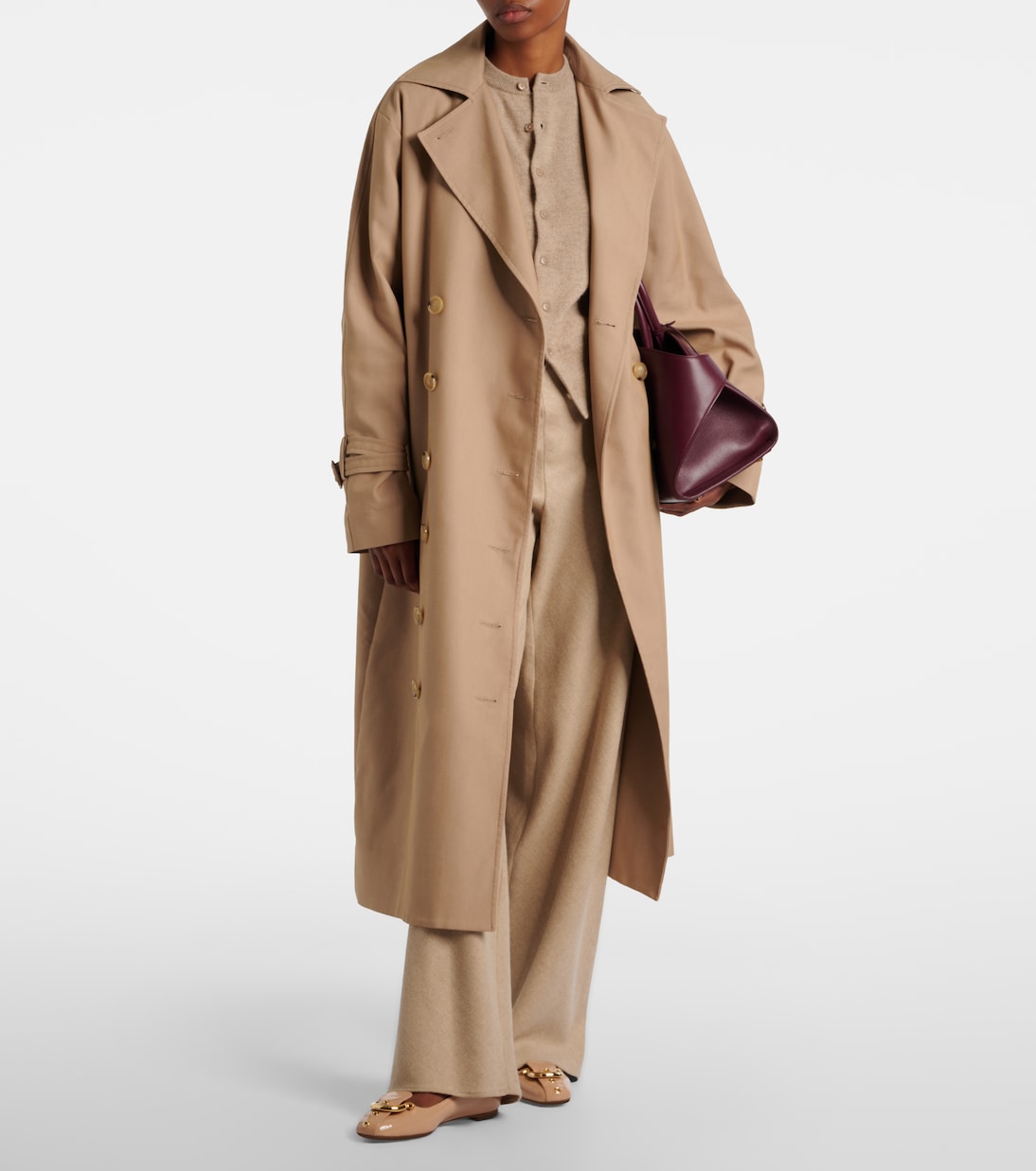 Ballerinas Oxide aus Lackleder | Ferragamo