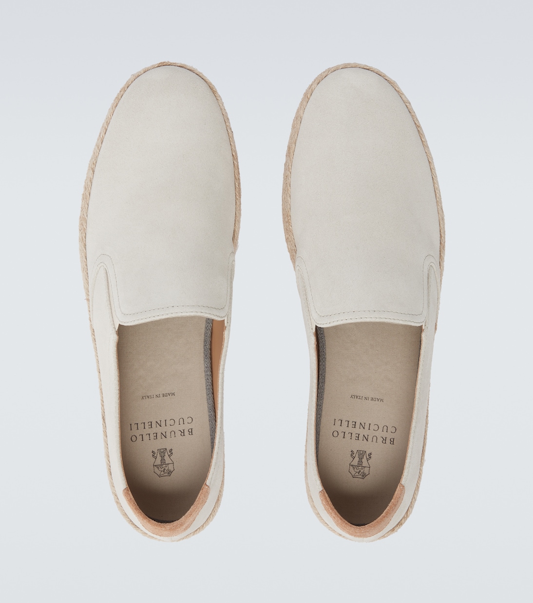 Espadrilles aus Veloursleder | Brunello Cucinelli