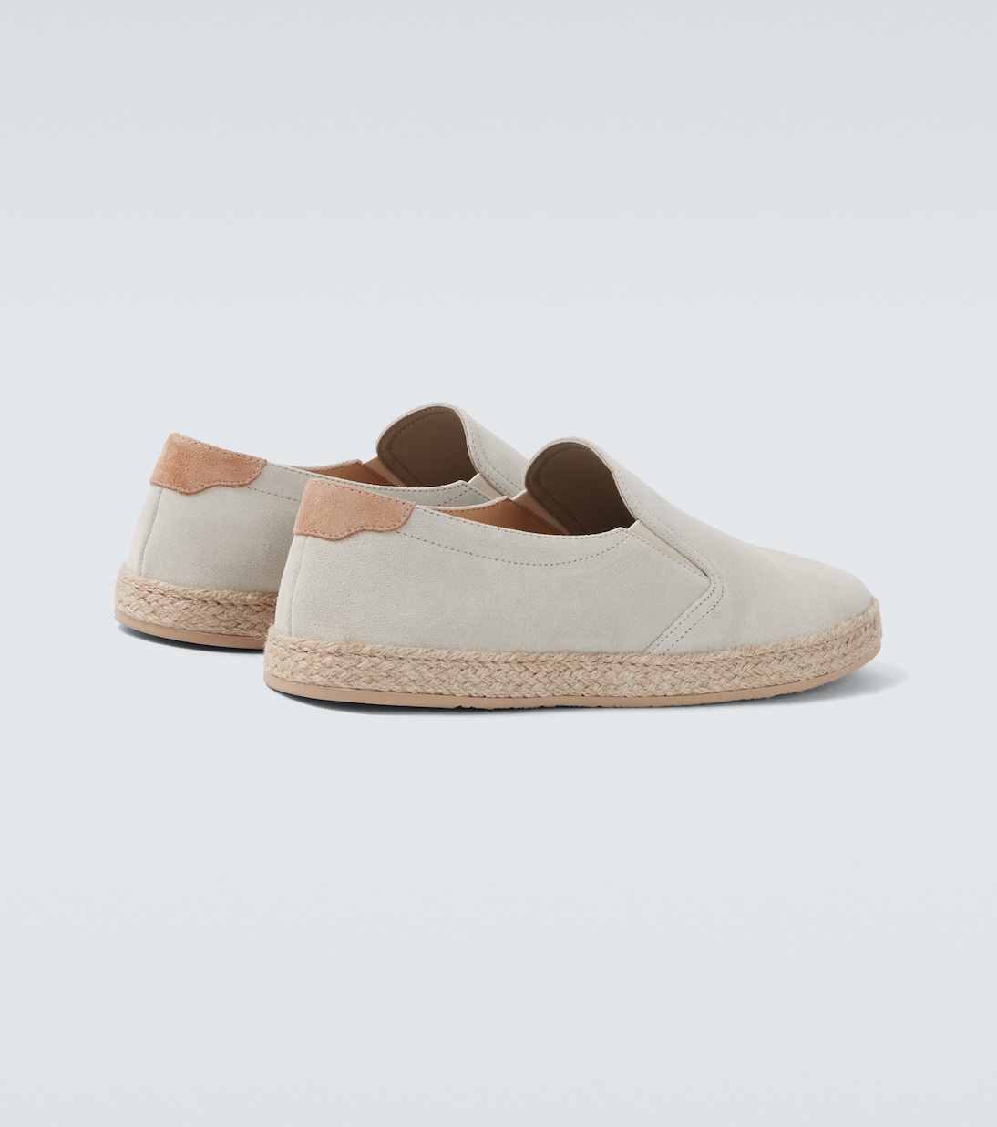 Espadrilles aus Veloursleder | Brunello Cucinelli